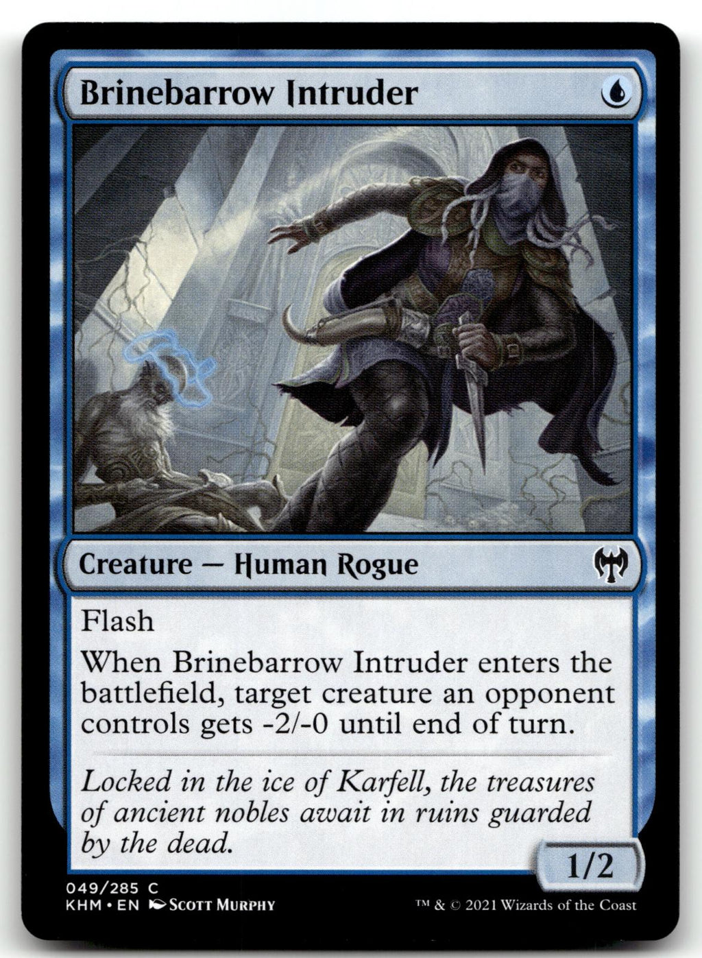 Brinebarrow Intruder 49 Common Kaldheim Magic: The Gathering Near Mint