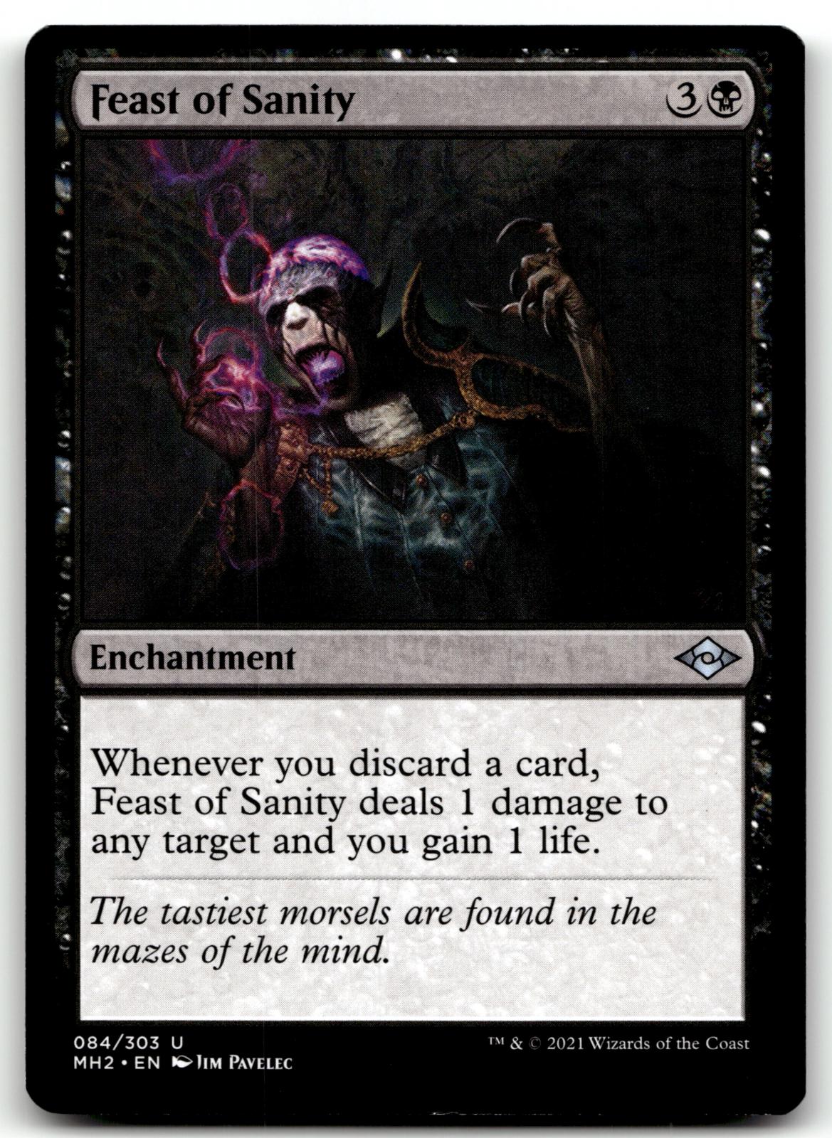 Feast of Sanity 84 Uncommon Modern Horizons 2 Magic: The Gathering Near Mint