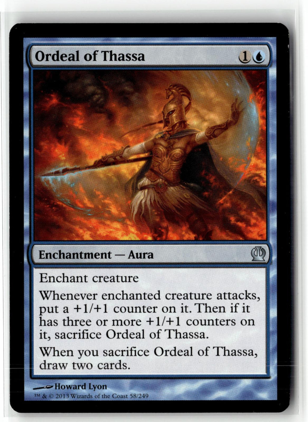 Ordeal of Thassa 58 Uncommon Theros Magic: The Gathering Near Mint