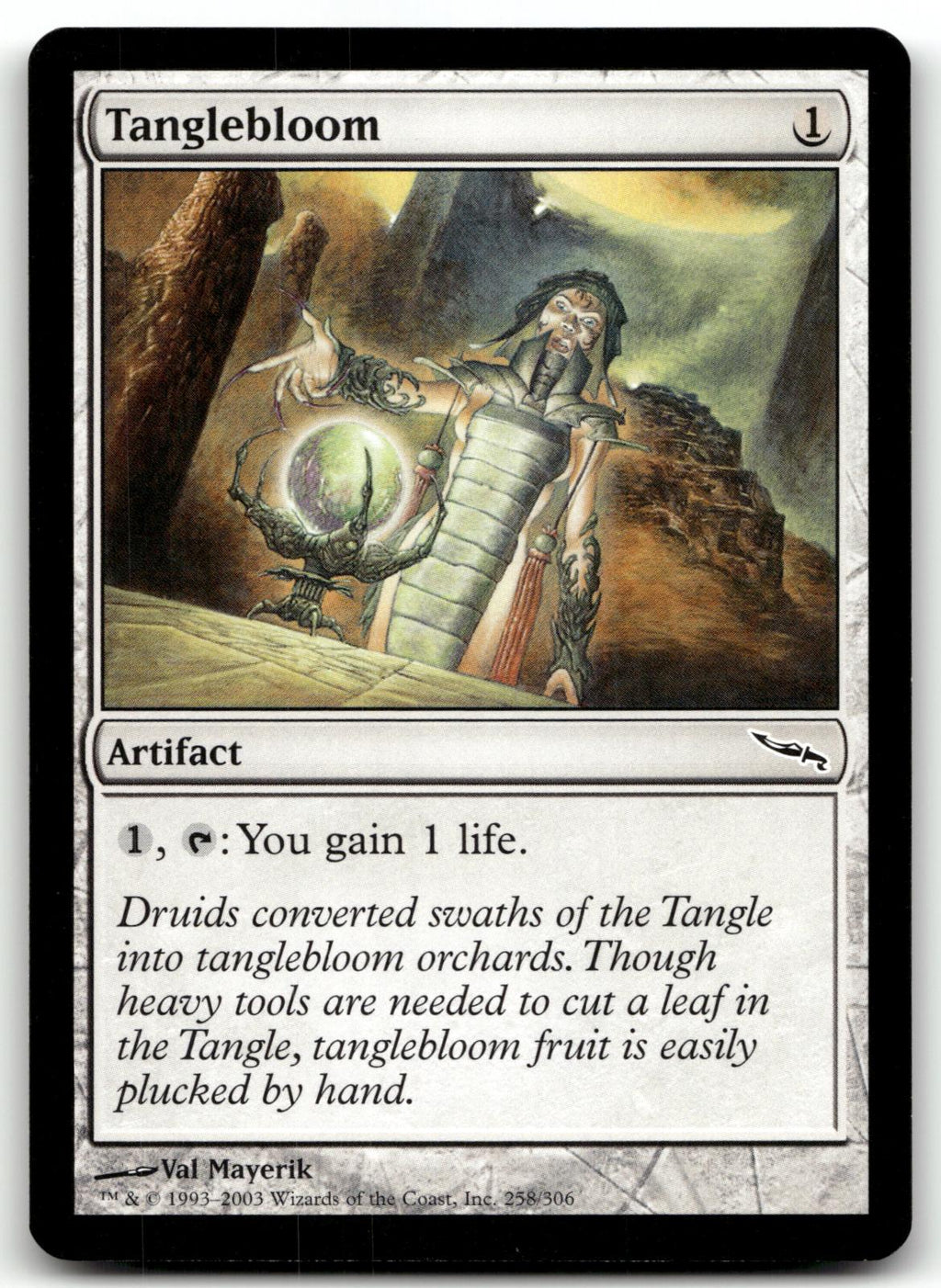 Tanglebloom 258 Common Mirrodin Magic: The Gathering Near Mint