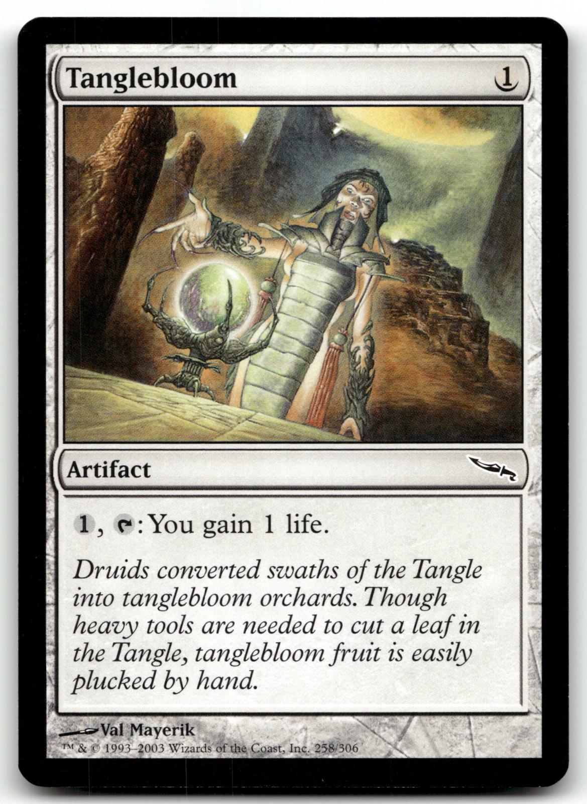 Tanglebloom 258 Common Mirrodin Magic: The Gathering Near Mint