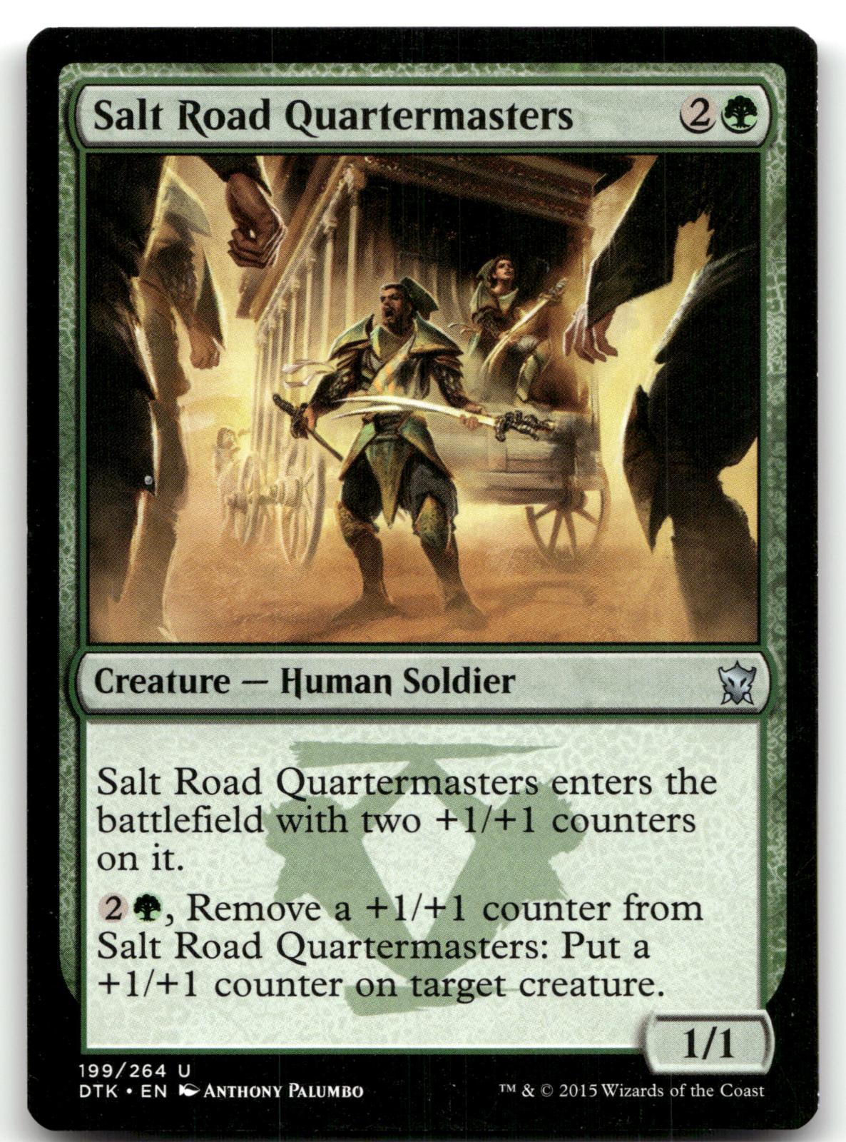 Salt Road Quartermasters 199 Uncommon Dragons of Tarkir Magic: The Gathering NM