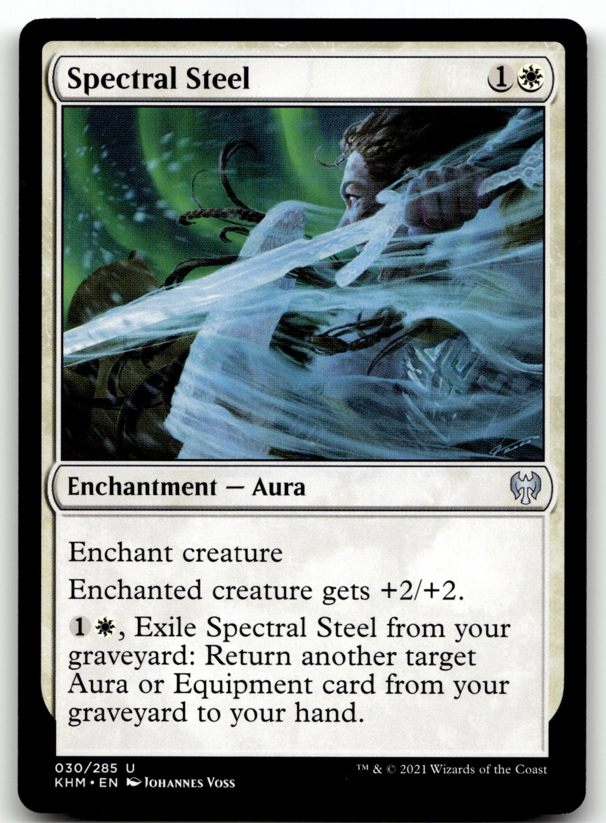 Spectral Steel 30 Uncommon Kaldheim Magic: The Gathering Near Mint