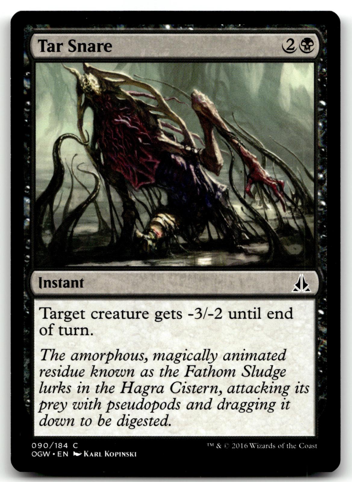 Tar Snare 90 Common Oath of the Gatewatch Magic: The Gathering Near Mint