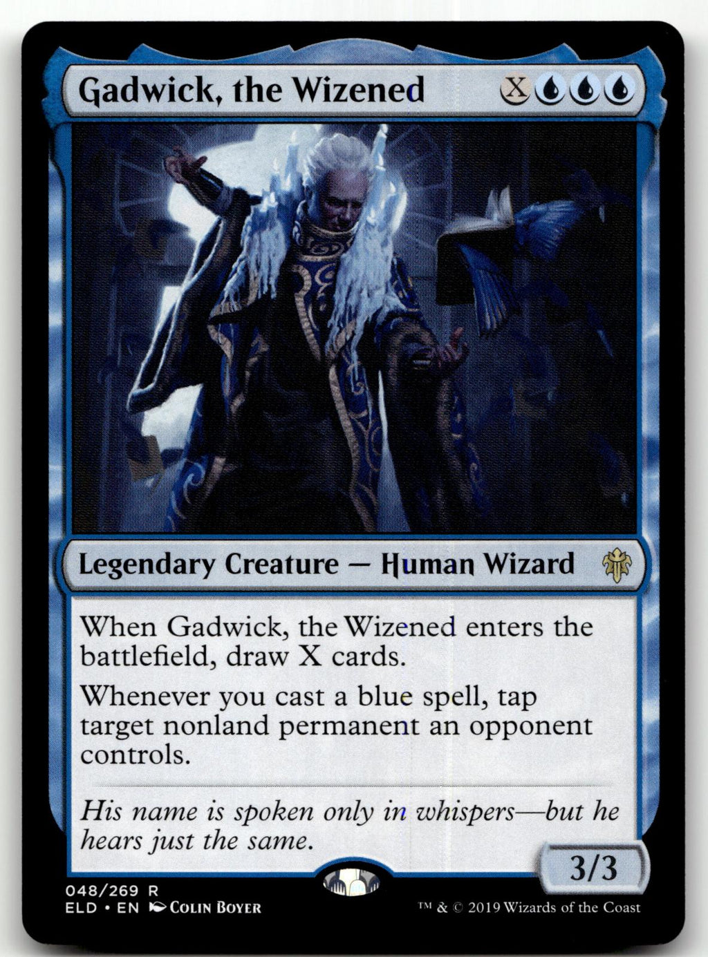 Gadwick, the Wizened 48 Rare Throne of Eldraine Magic: The Gathering Near Mint