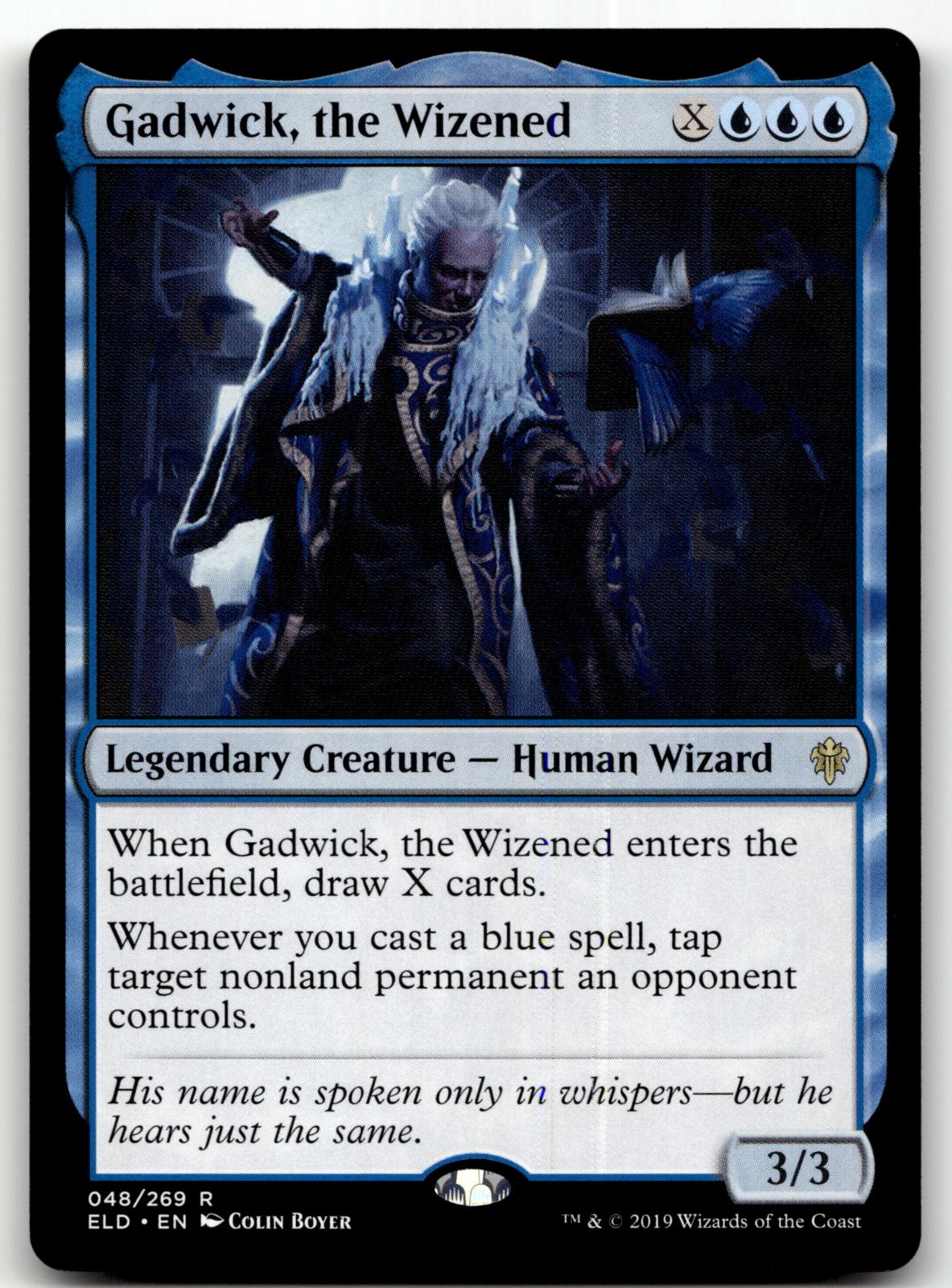 Gadwick, the Wizened 48 Rare Throne of Eldraine Magic: The Gathering Near Mint