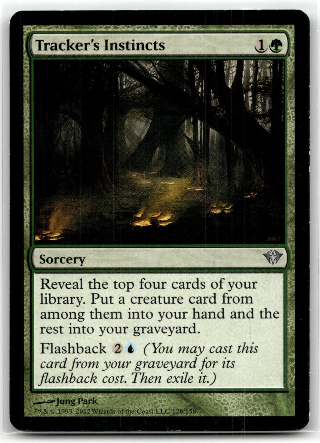 Tracker's Instincts 128 Uncommon Dark Ascension Magic: The Gathering Near Mint