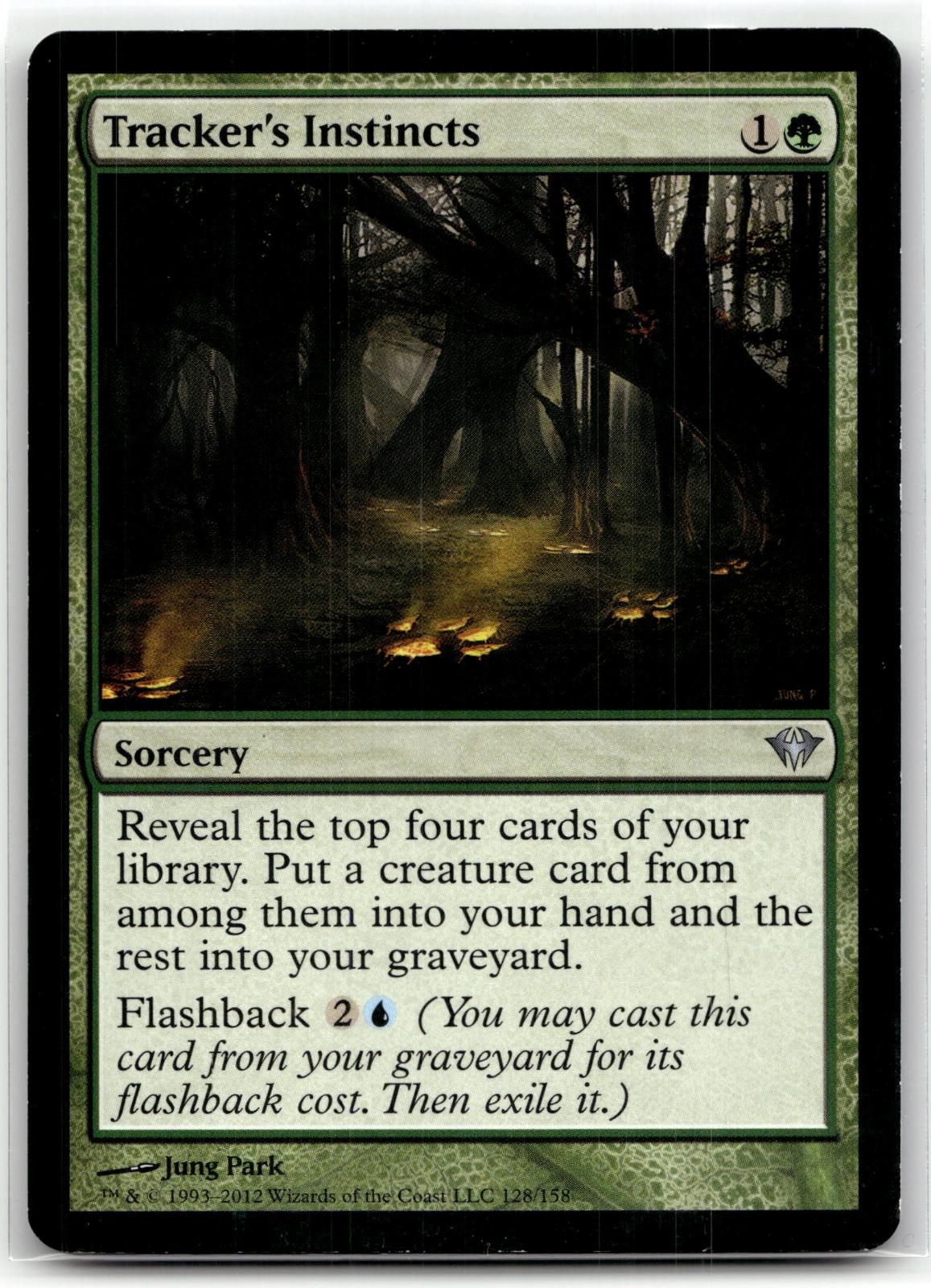 Tracker's Instincts 128 Uncommon Dark Ascension Magic: The Gathering Near Mint