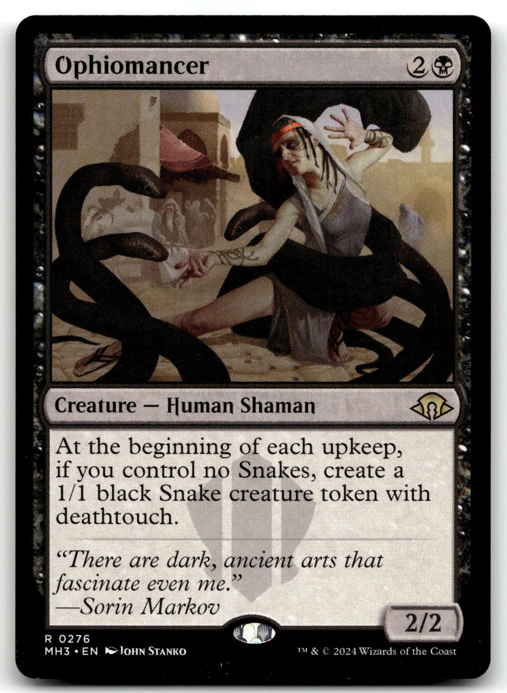 Ophiomancer 276 Rare Modern Horizons 3 Magic: The Gathering Near Mint