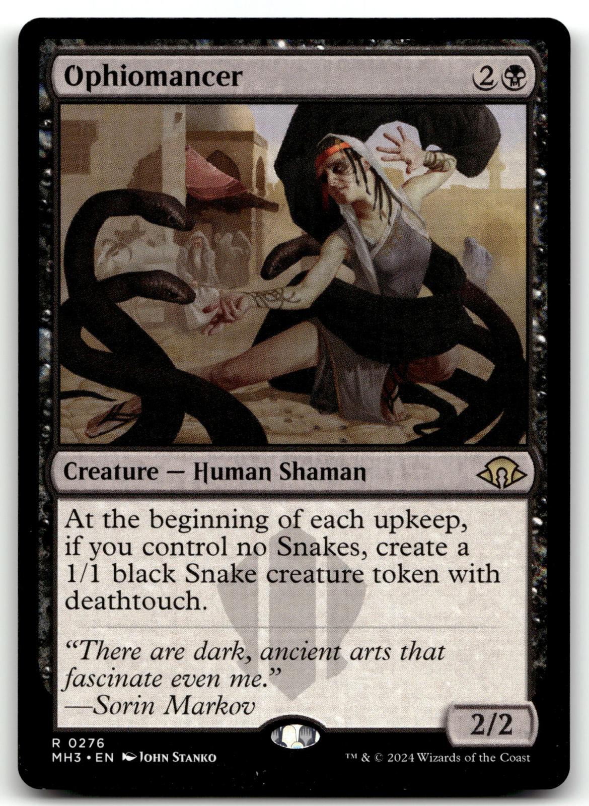 Ophiomancer 276 Rare Modern Horizons 3 Magic: The Gathering Near Mint