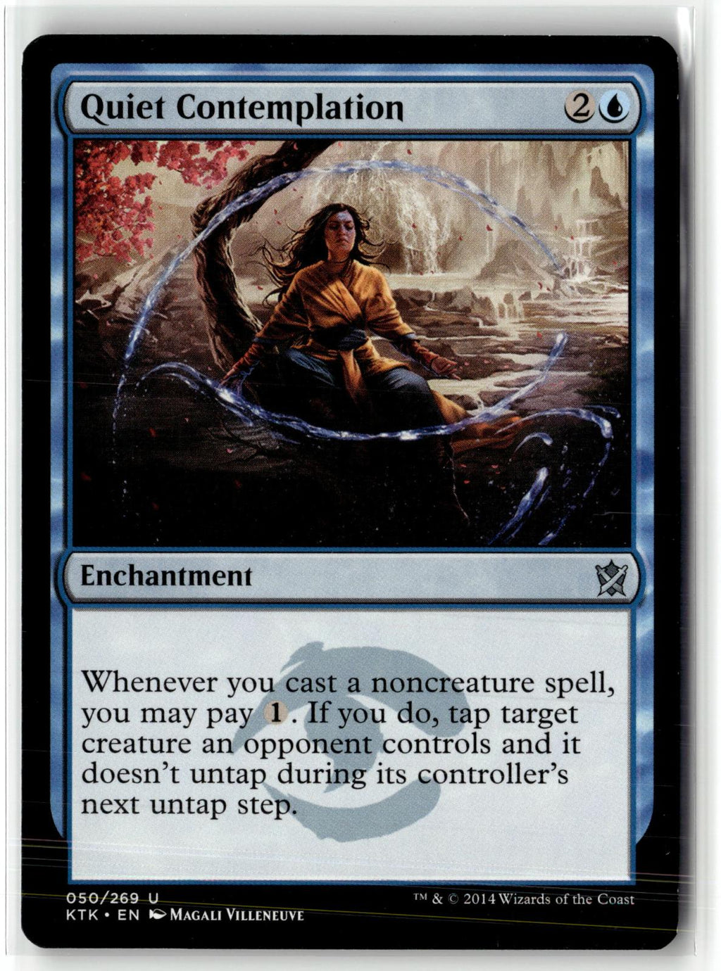 Quiet Contemplation 50 Uncommon Khans of Tarkir Magic: The Gathering Near Mint