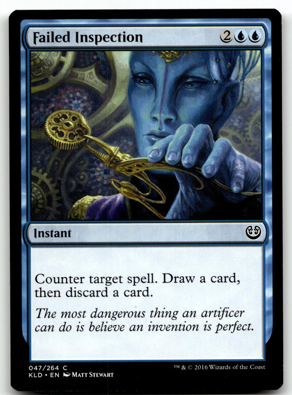 Failed Inspection 47 Common Kaladesh Magic: The Gathering Near Mint