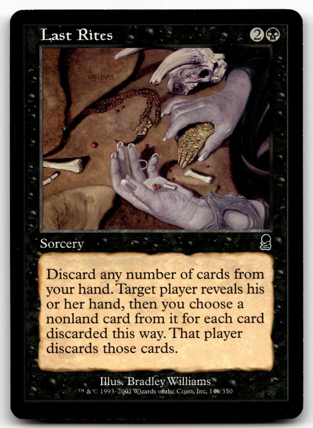 Last Rites 146 Common Odyssey Magic: The Gathering Near Mint