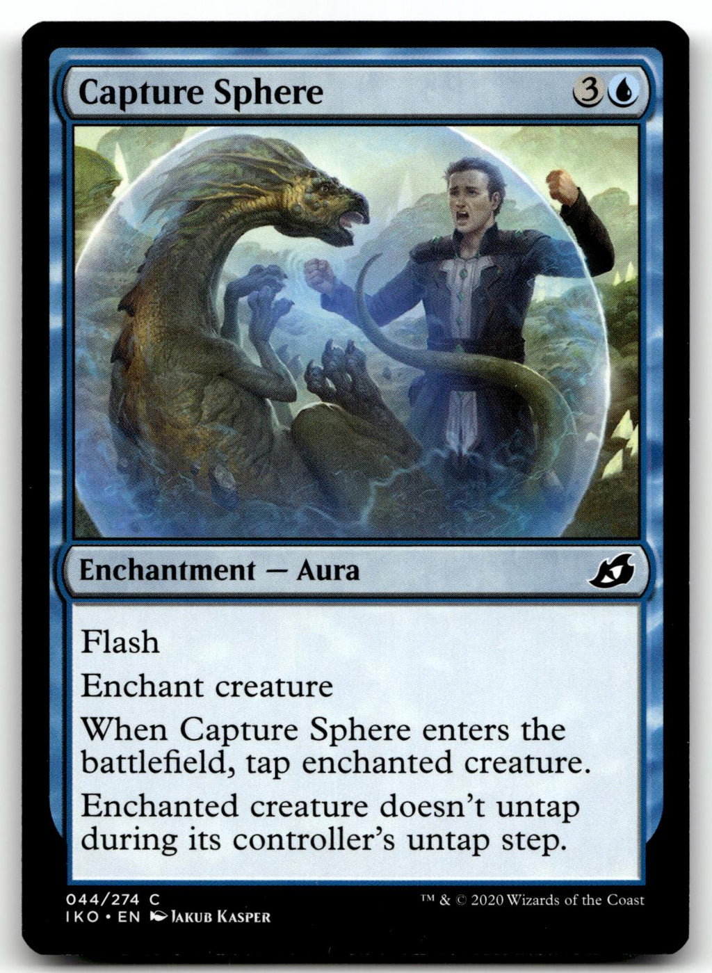 Capture Sphere 44 Common Ikoria: Lair of Behemoths Magic: The Gathering NM