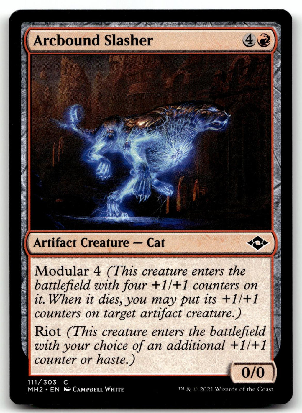 Arcbound Slasher 111 Common Modern Horizons 2 Magic: The Gathering Near Mint