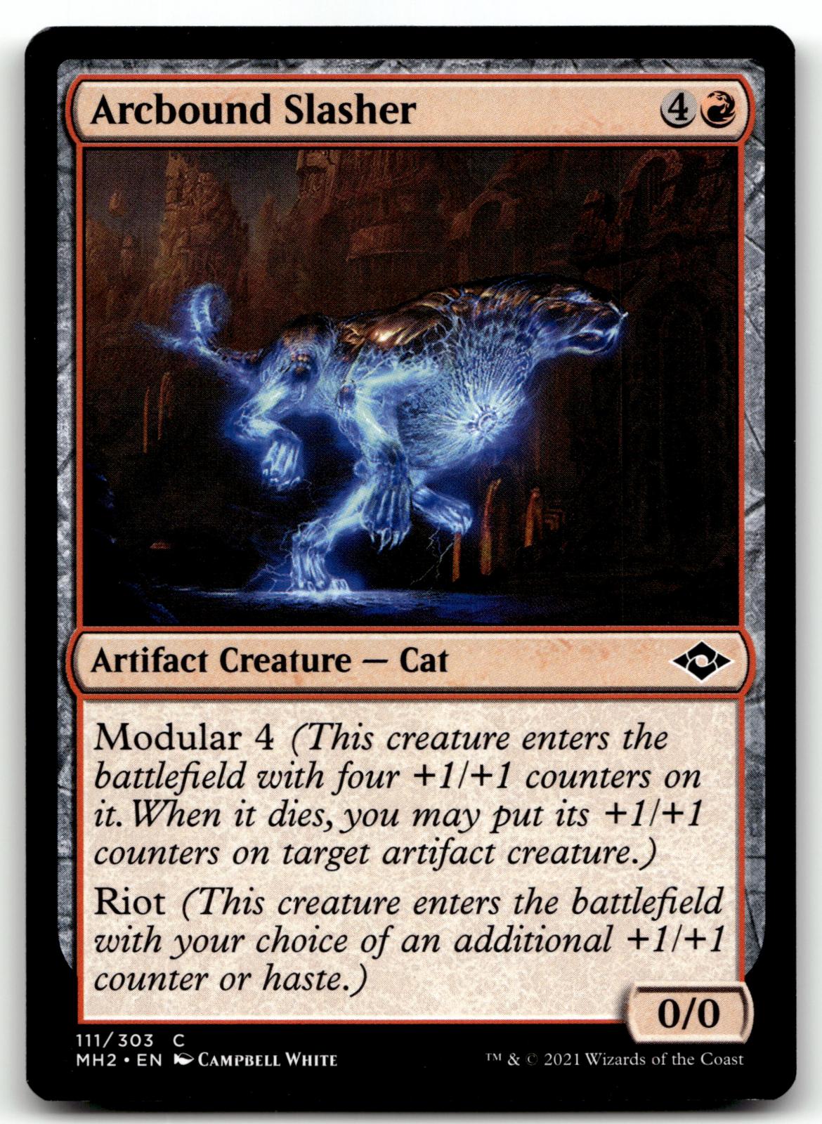 Arcbound Slasher 111 Common Modern Horizons 2 Magic: The Gathering Near Mint