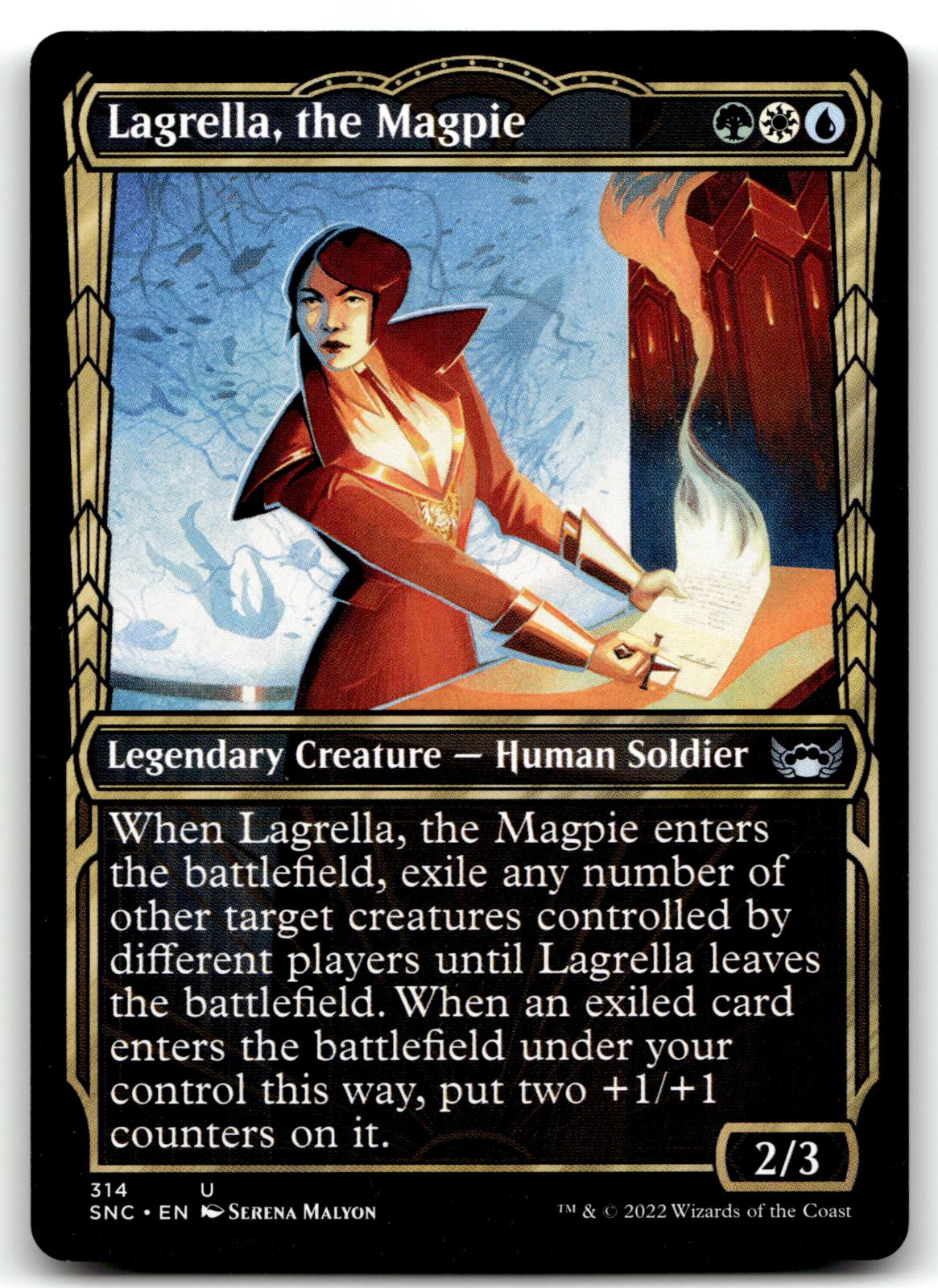 Lagrella, the Magpie (Showcase) 314 Streets of New Capenna Magic: 