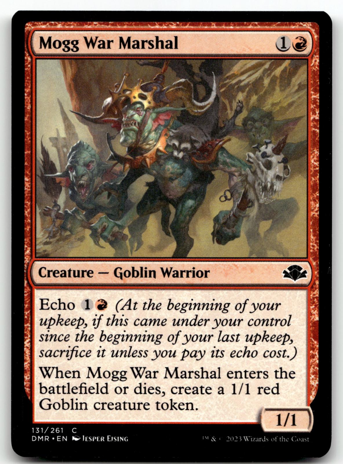 Mogg War Marshal (DMR) 131 Common The List Reprints Magic: The Gathering NM