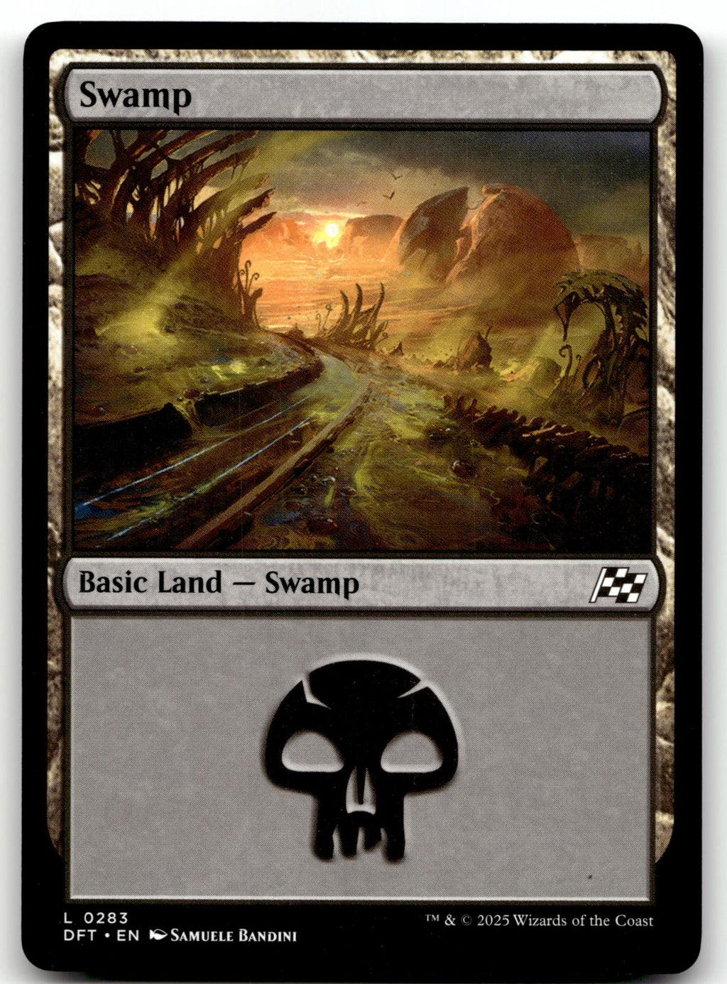 Swamp (0283) 283 Land Aetherdrift Magic: The Gathering Near Mint
