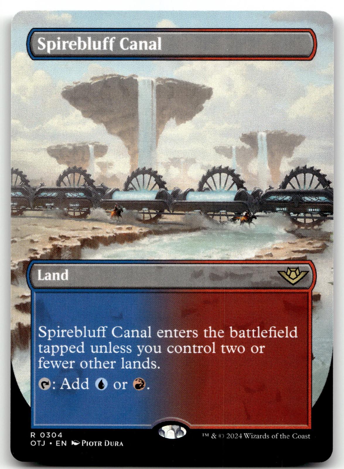 Spirebluff Canal (Borderless) 304 Outlaws of Thunder Junction 