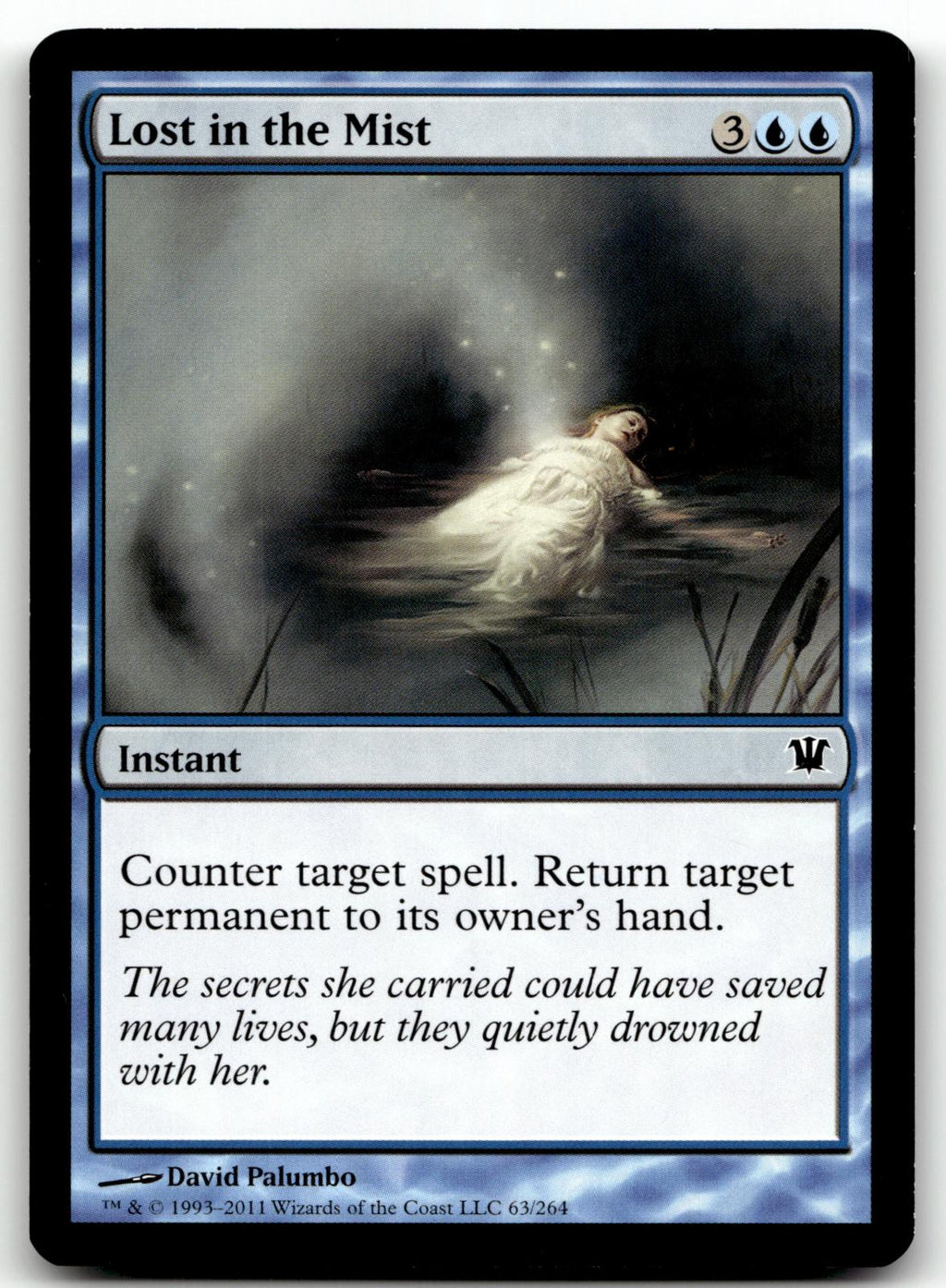 Lost in the Mist 63 Common Innistrad Magic: The Gathering Near Mint