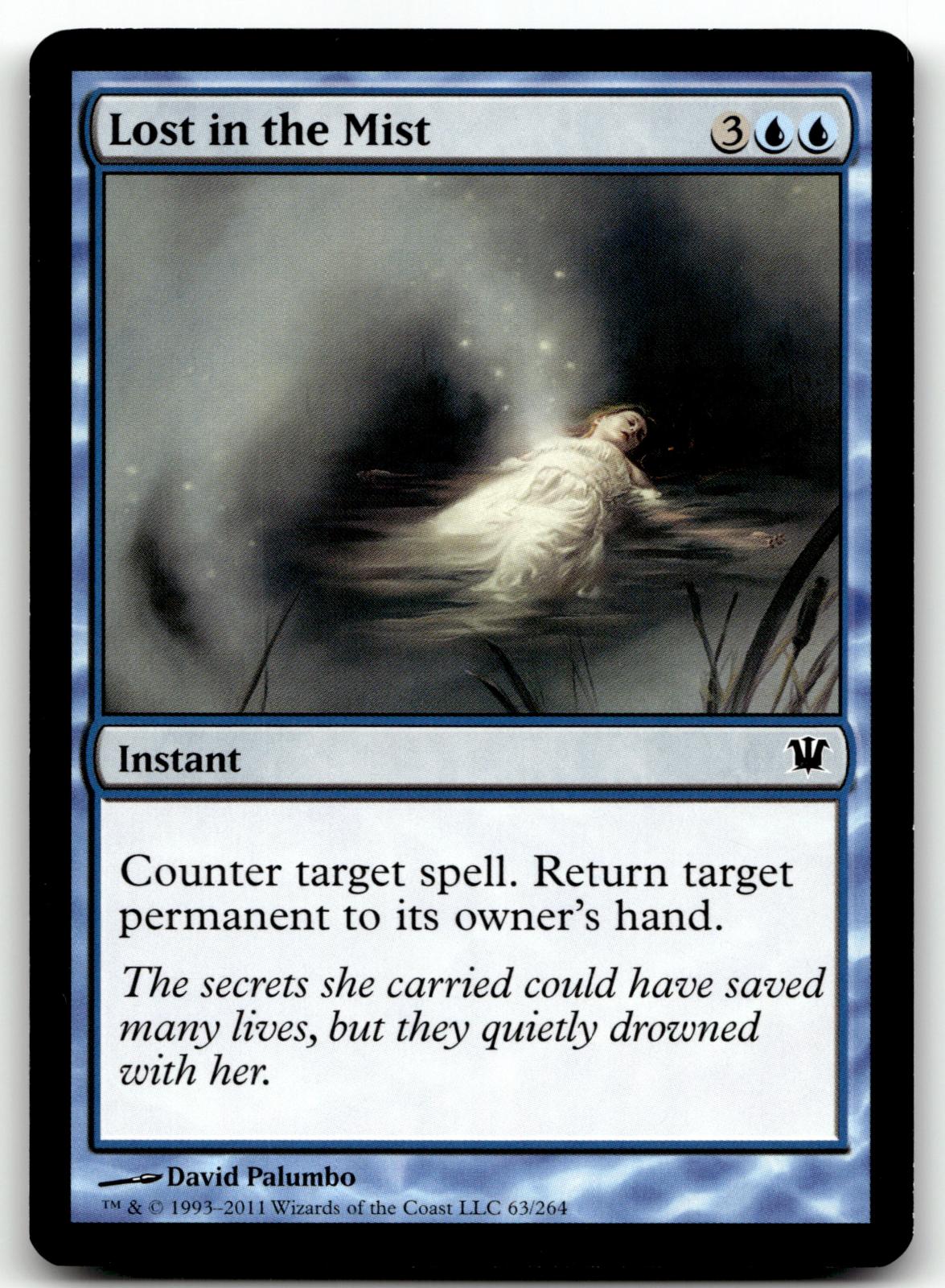 Lost in the Mist 63 Common Innistrad Magic: The Gathering Near Mint