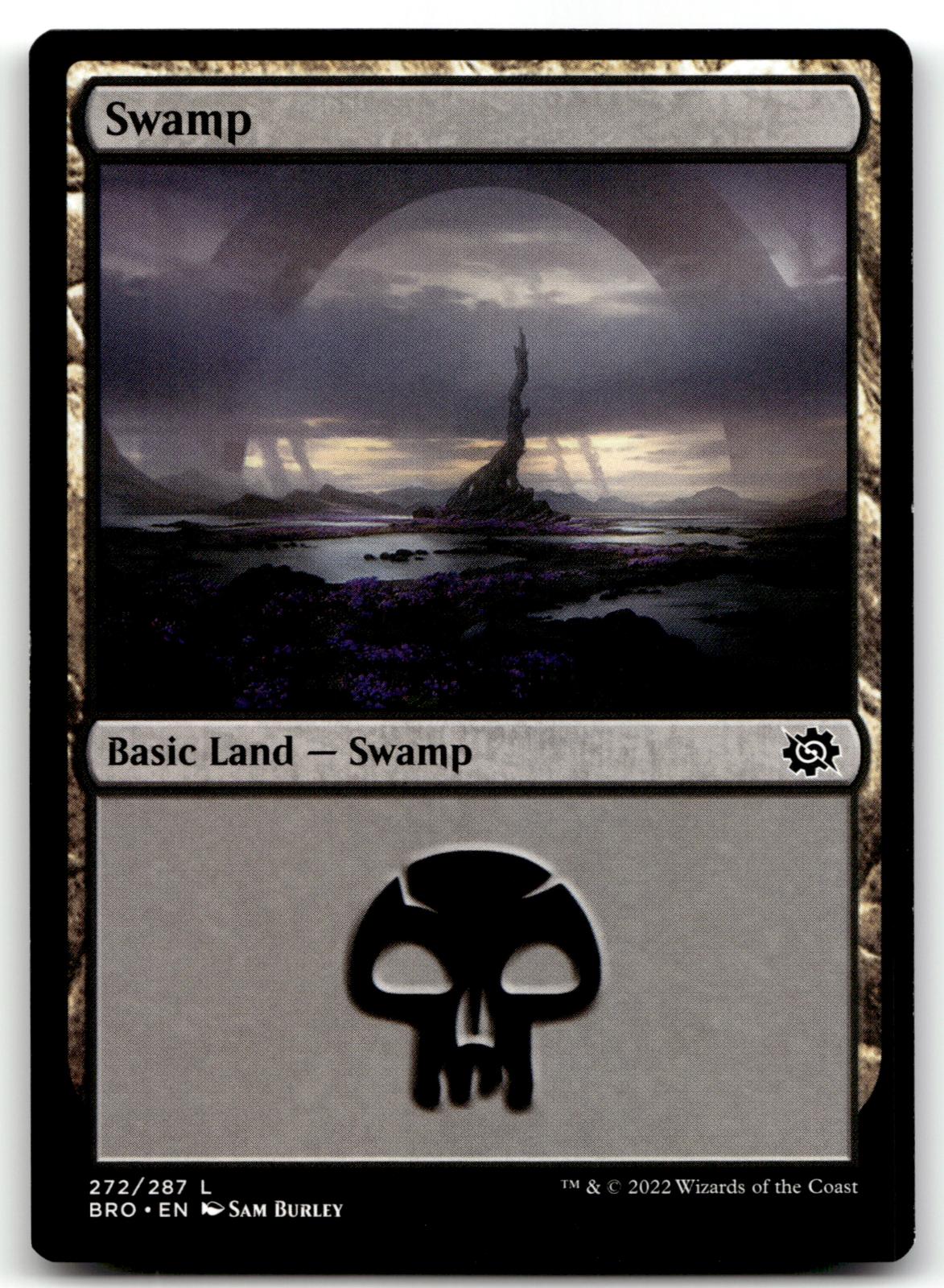 Swamp (272) 272 Land The Brothers' War Magic: The Gathering Near Mint