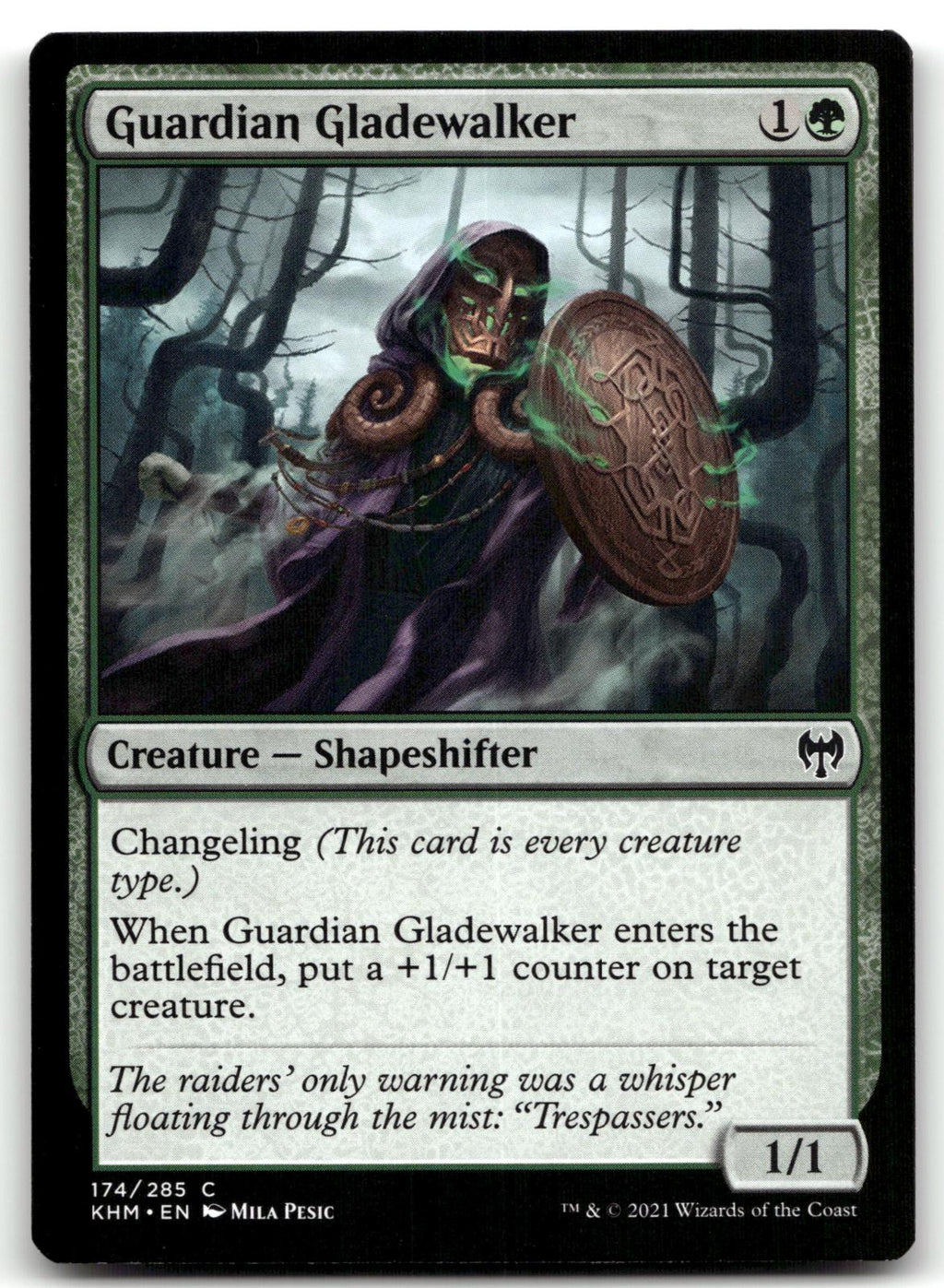 Guardian Gladewalker 174 Common Kaldheim Magic: The Gathering Near Mint