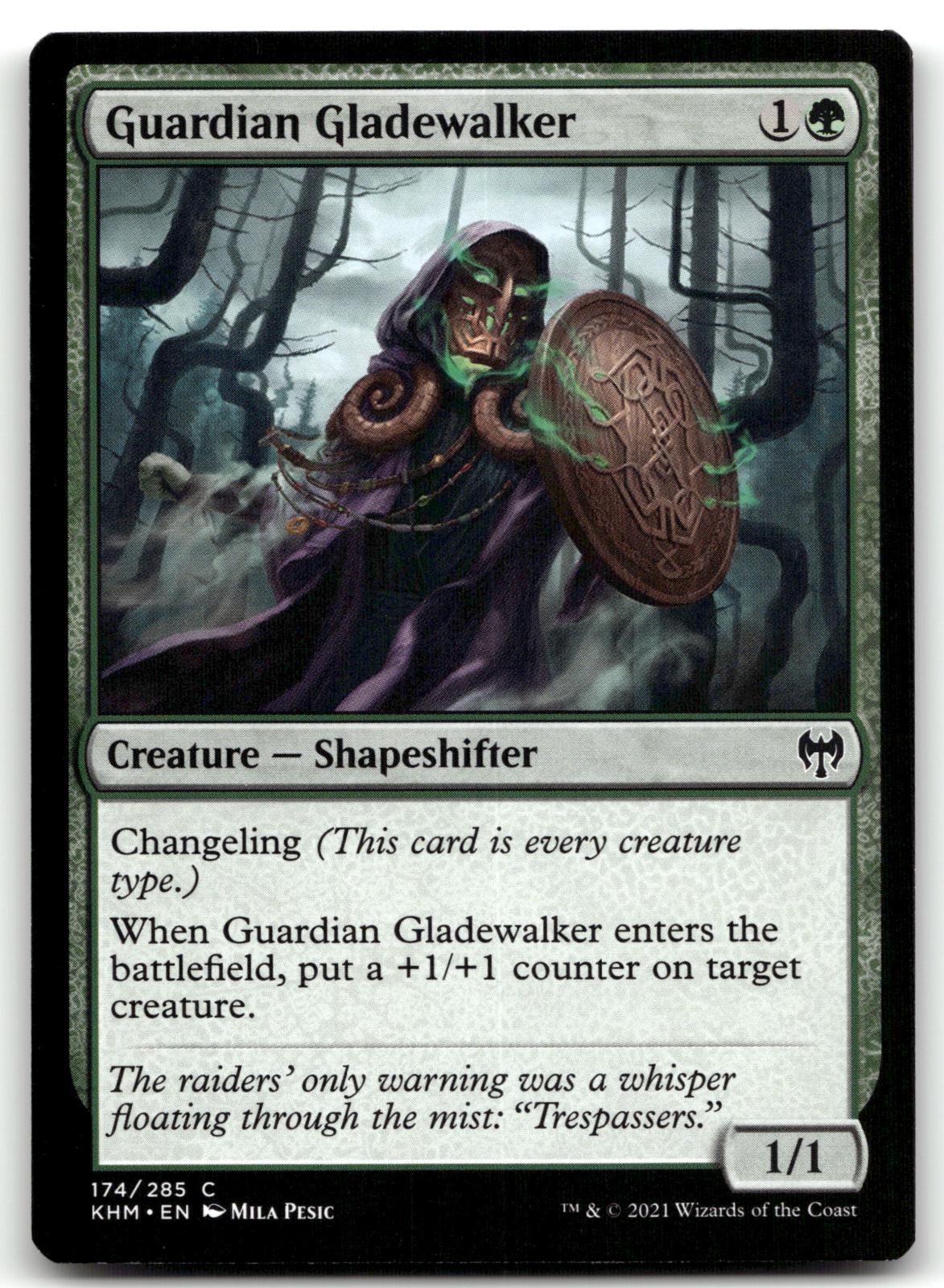 Guardian Gladewalker 174 Common Kaldheim Magic: The Gathering Near Mint