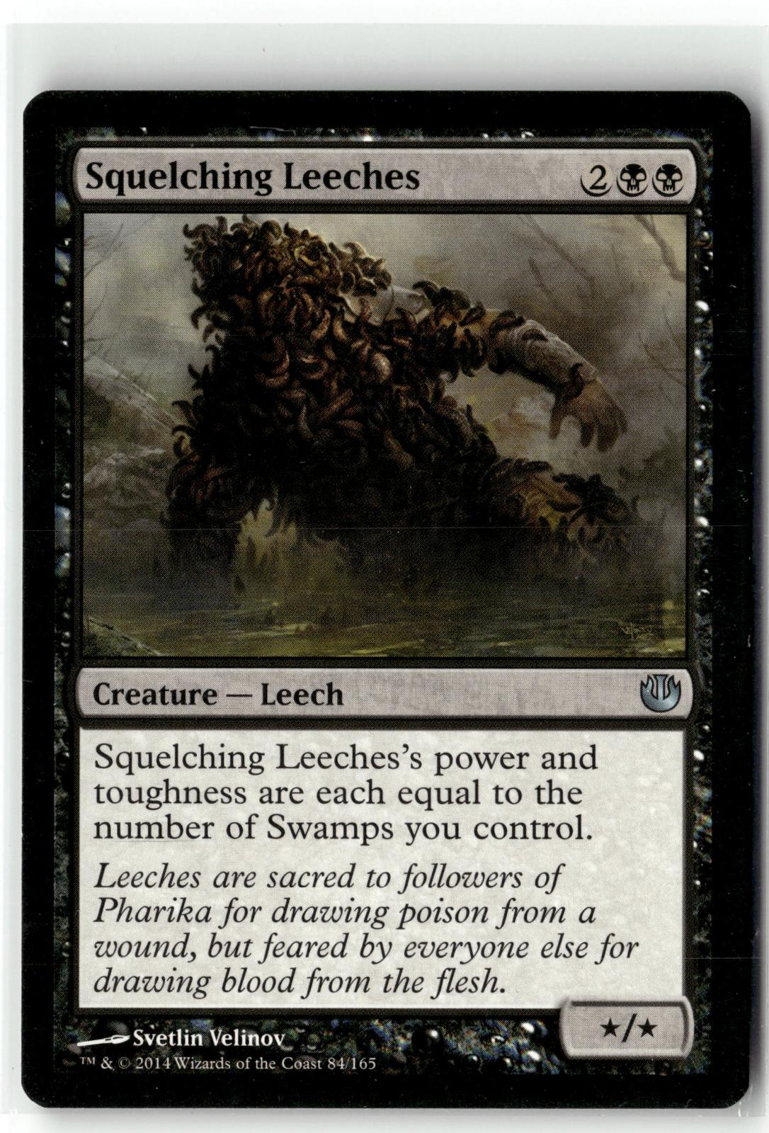 Squelching Leeches 84 Uncommon Journey Into Nyx Magic: The Gathering Near Mint
