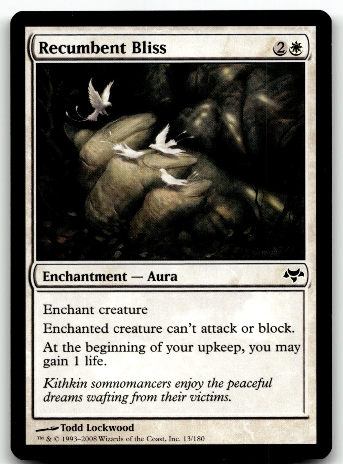 Recumbent Bliss 13 Common Eventide Magic: The Gathering Near Mint