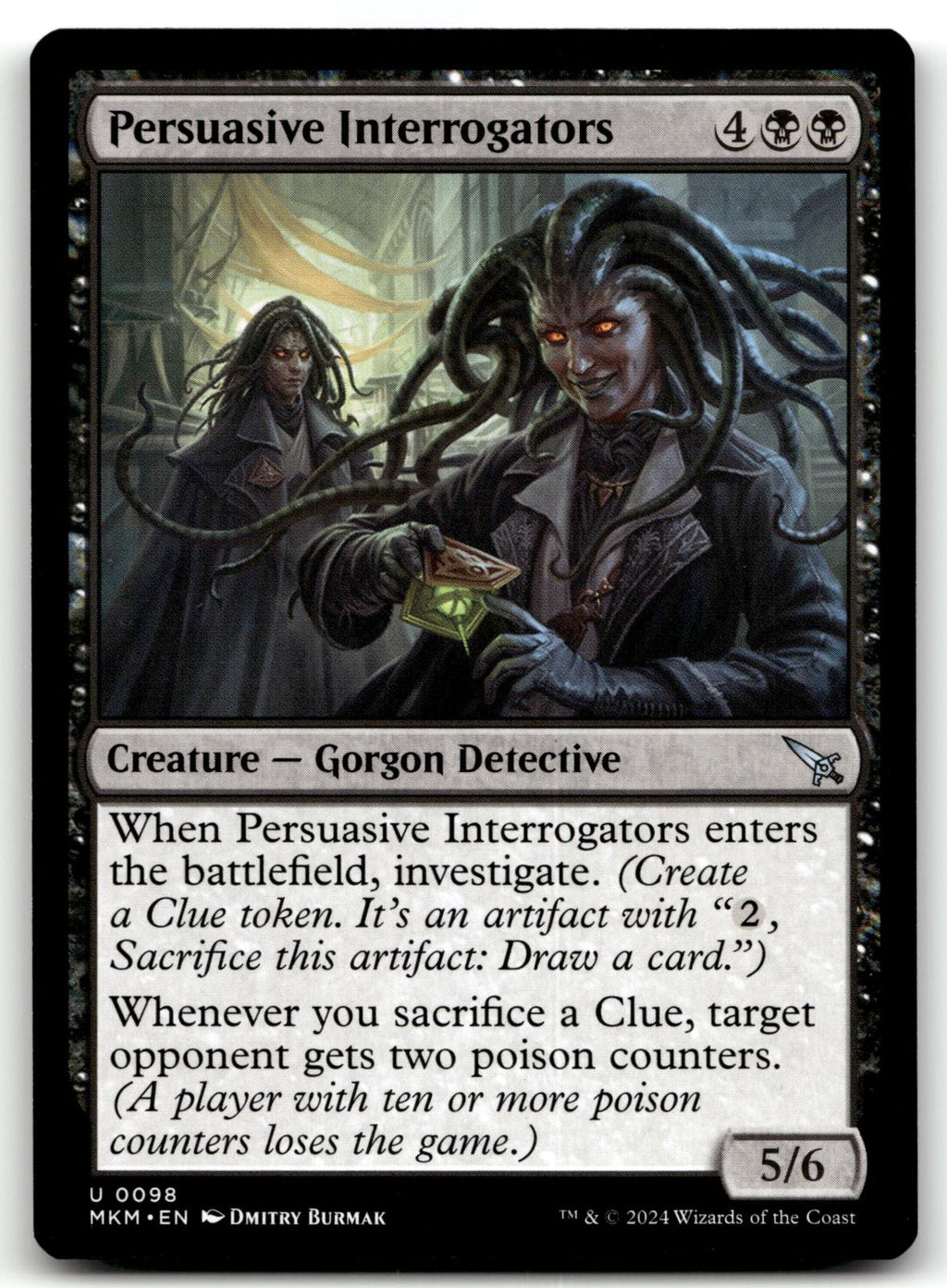 Persuasive Interrogators 98 Murders at Karlov Manor Magic: The Gathering NM