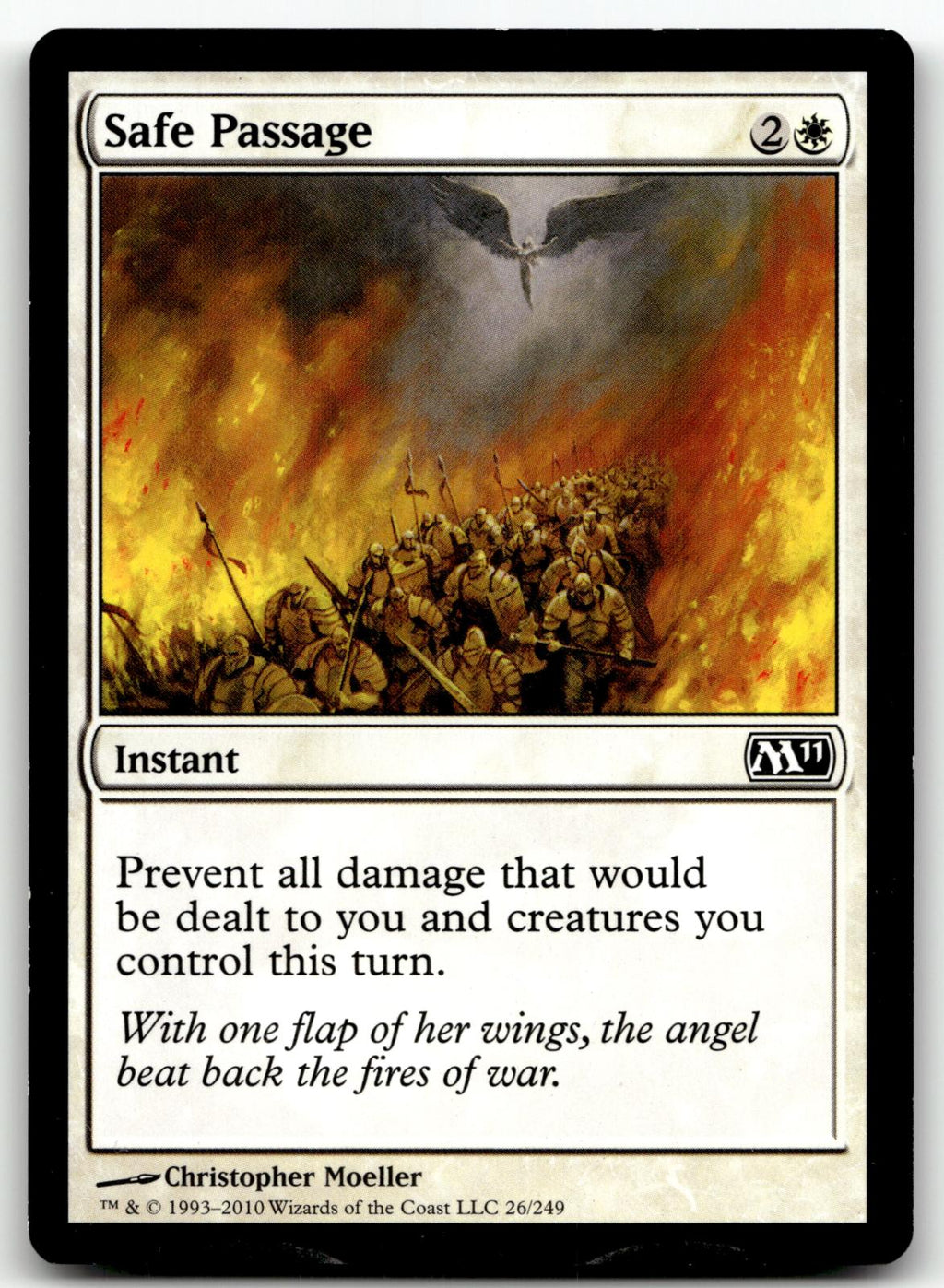 Safe Passage 26 Common Magic 2011 (M11) Magic: The Gathering Near Mint
