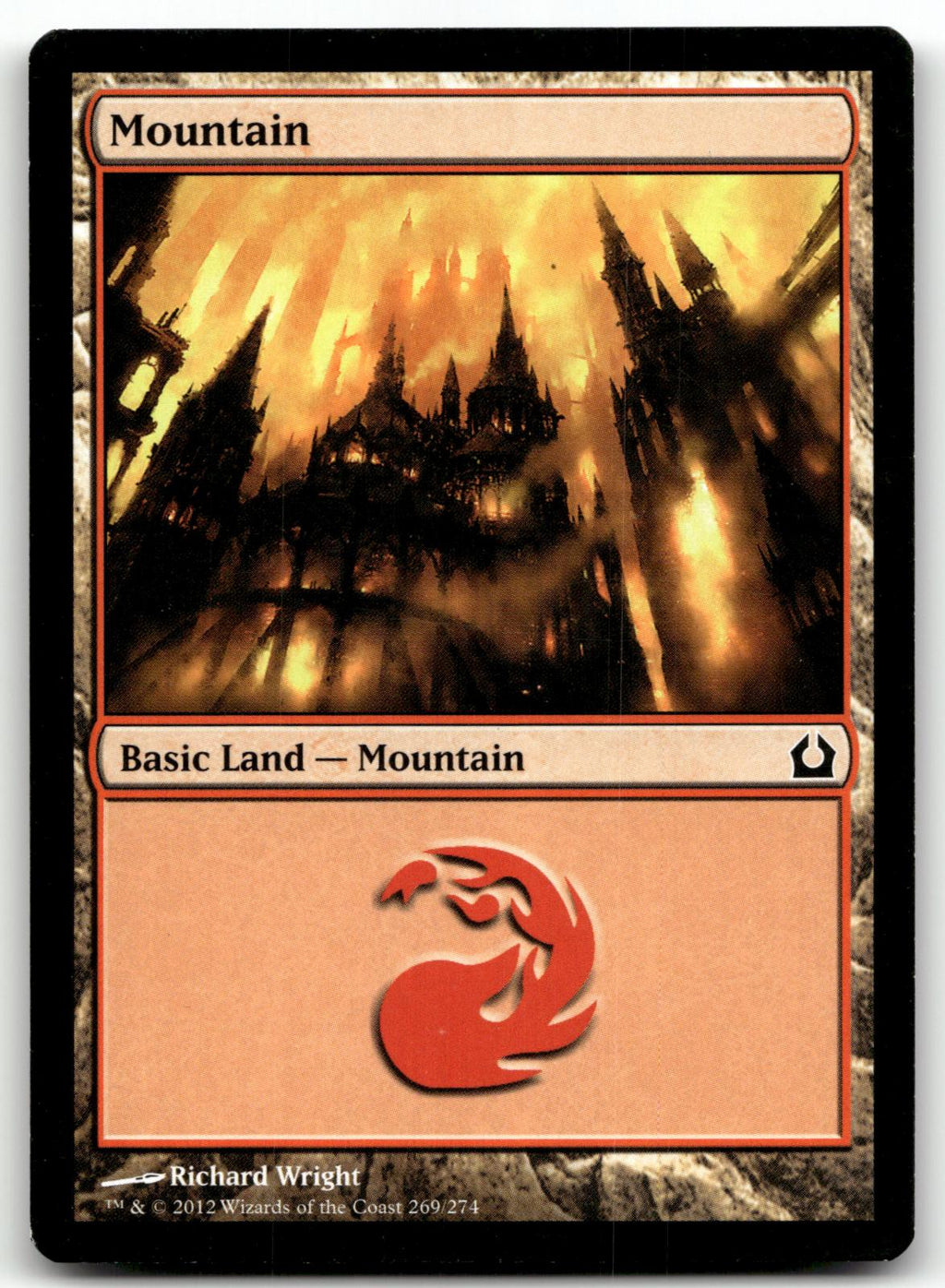 Mountain (269) 269 Land Return to Ravnica Magic: The Gathering Near Mint