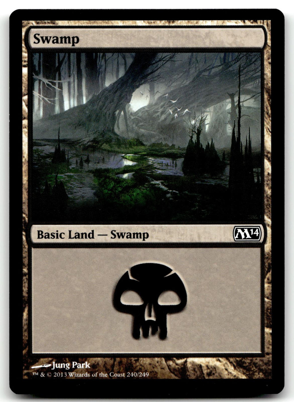 Swamp (240) 240 Land Magic 2012 (M12) Magic: The Gathering Near Mint