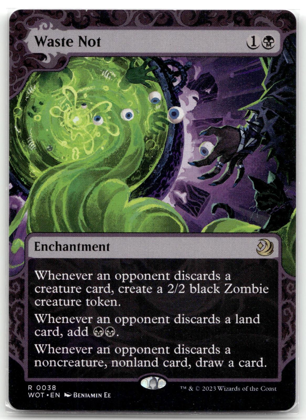 Waste Not 38 Rare Wilds of Eldraine: Enchanting Tales Magic: The Gathering NM
