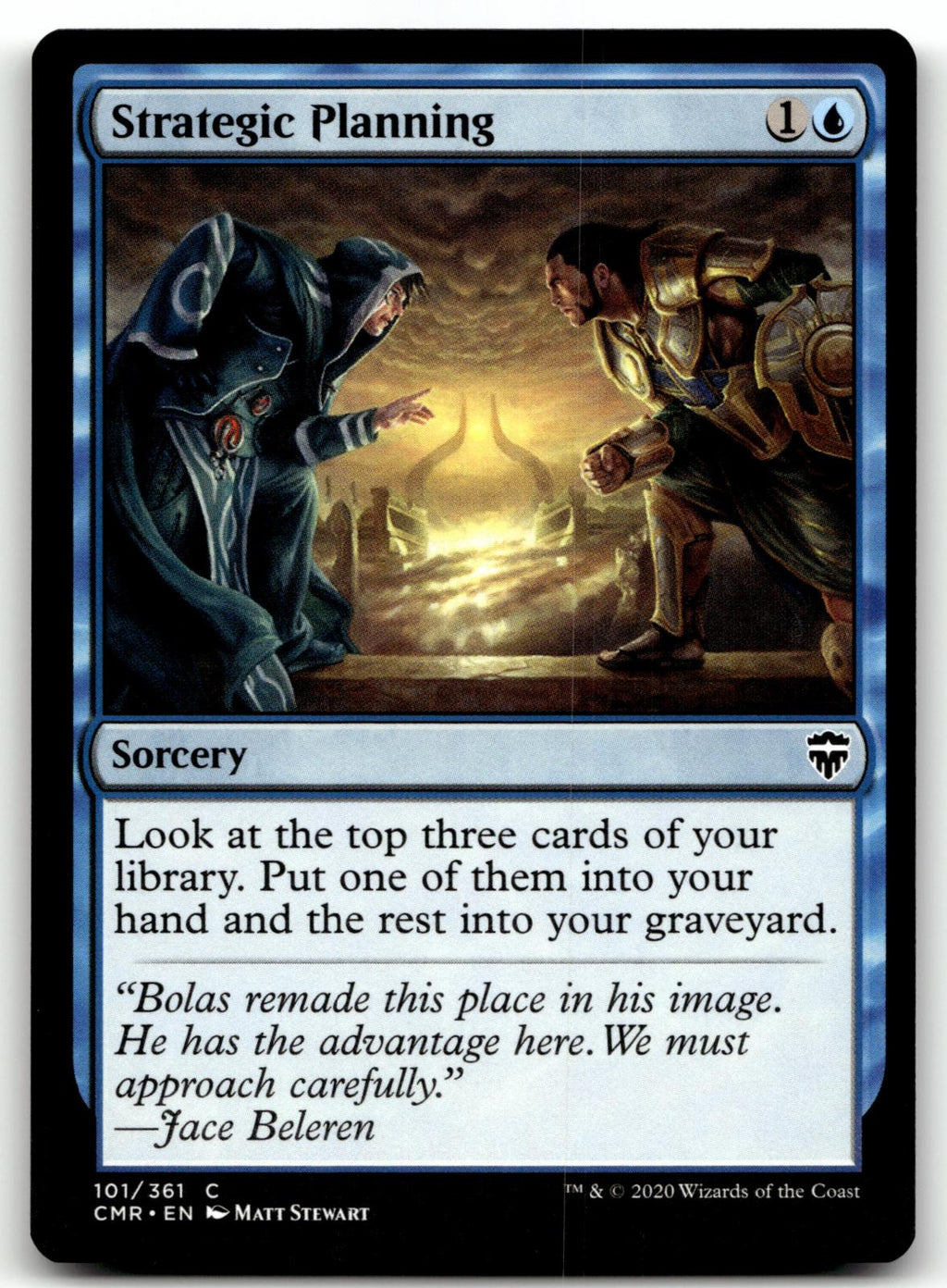 Strategic Planning 101 Common Commander Legends Magic: The Gathering Near Mint
