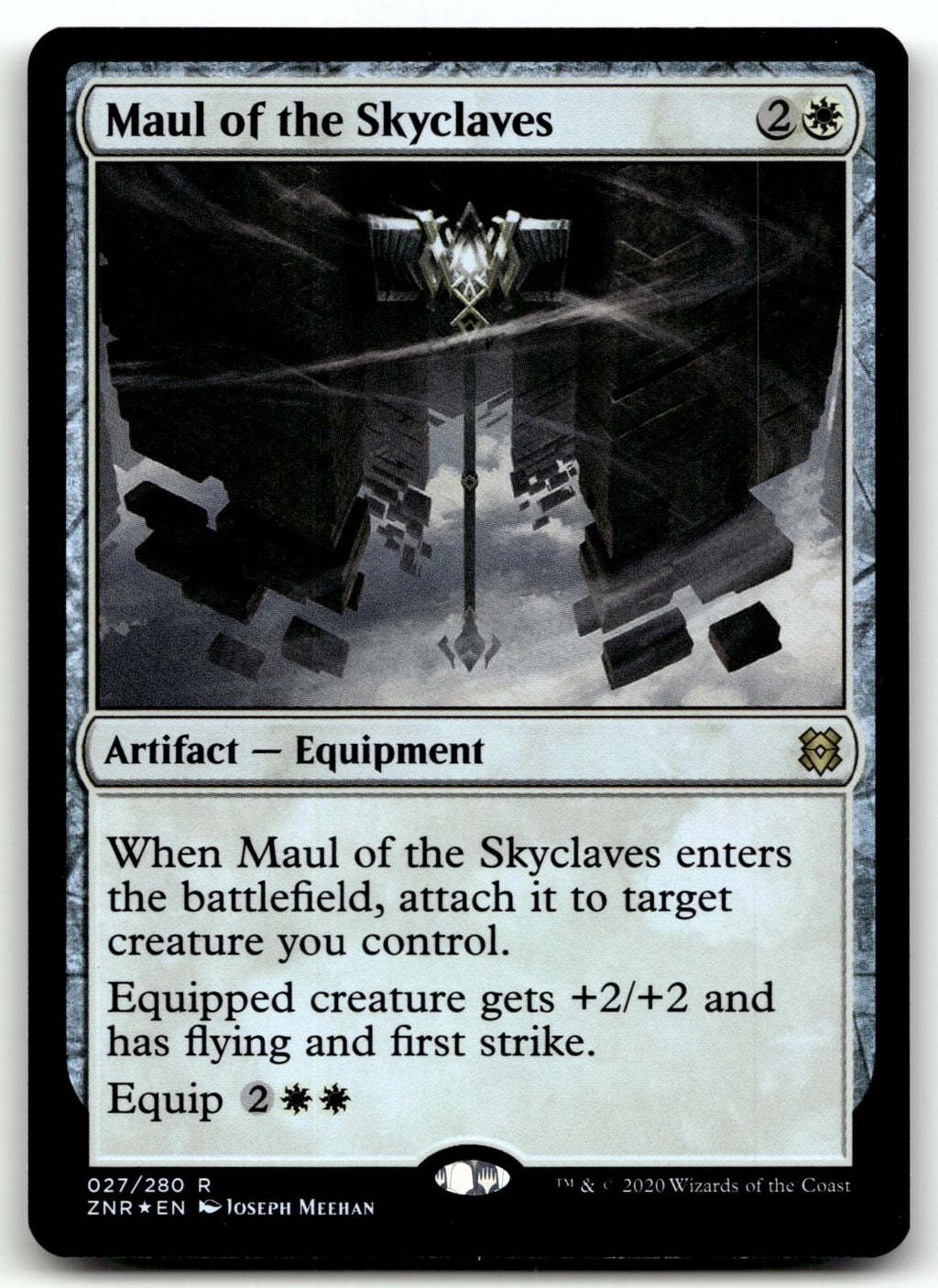 Maul of the Skyclaves 27 Rare Zendikar Rising Magic: The Gathering Foil NM