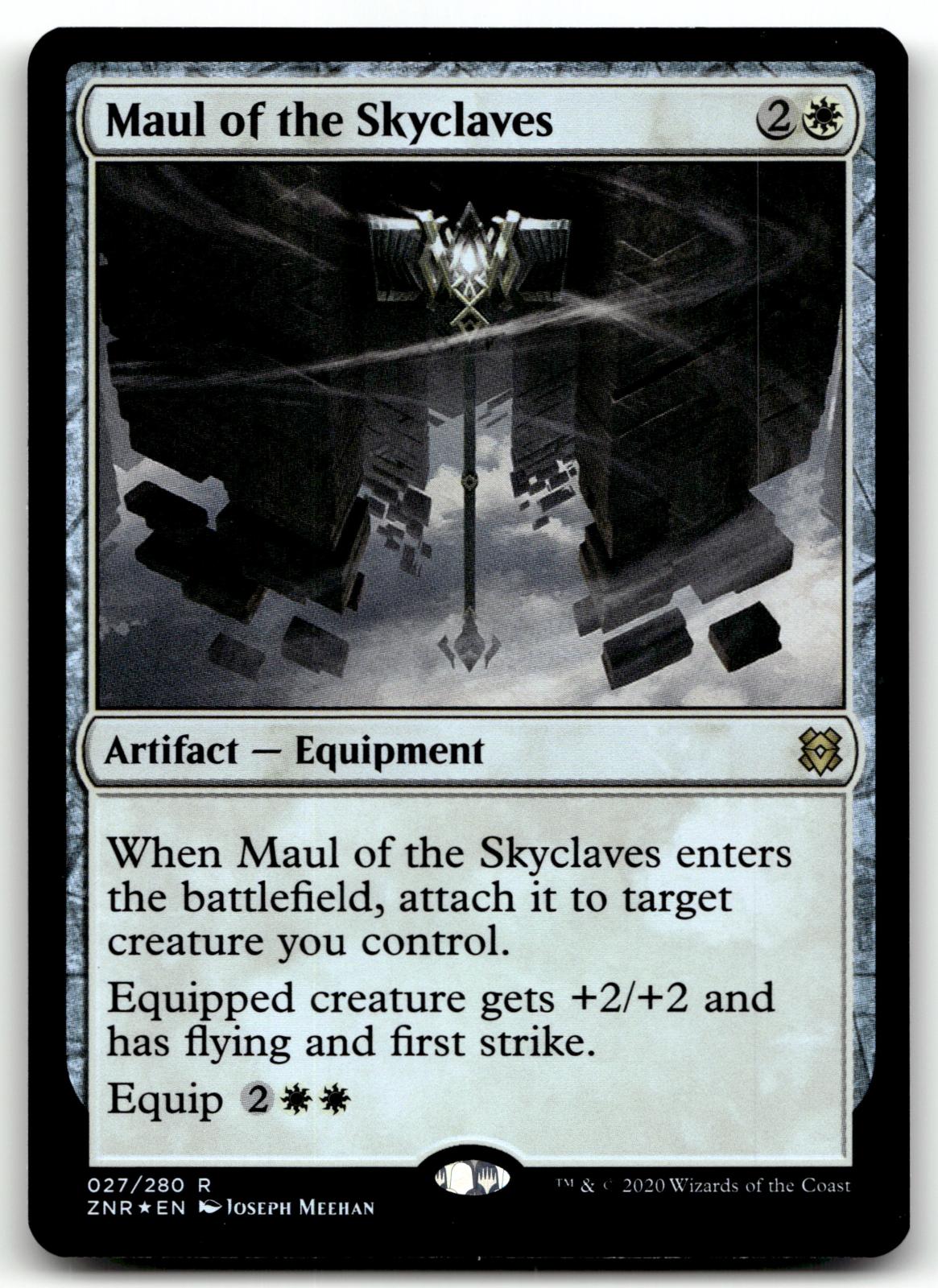 Maul of the Skyclaves 27 Rare Zendikar Rising Magic: The Gathering Foil NM
