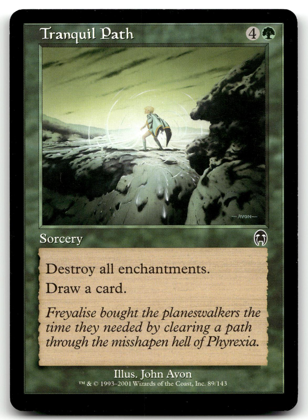 Tranquil Path 89 Common Apocalypse Magic: The Gathering Near Mint