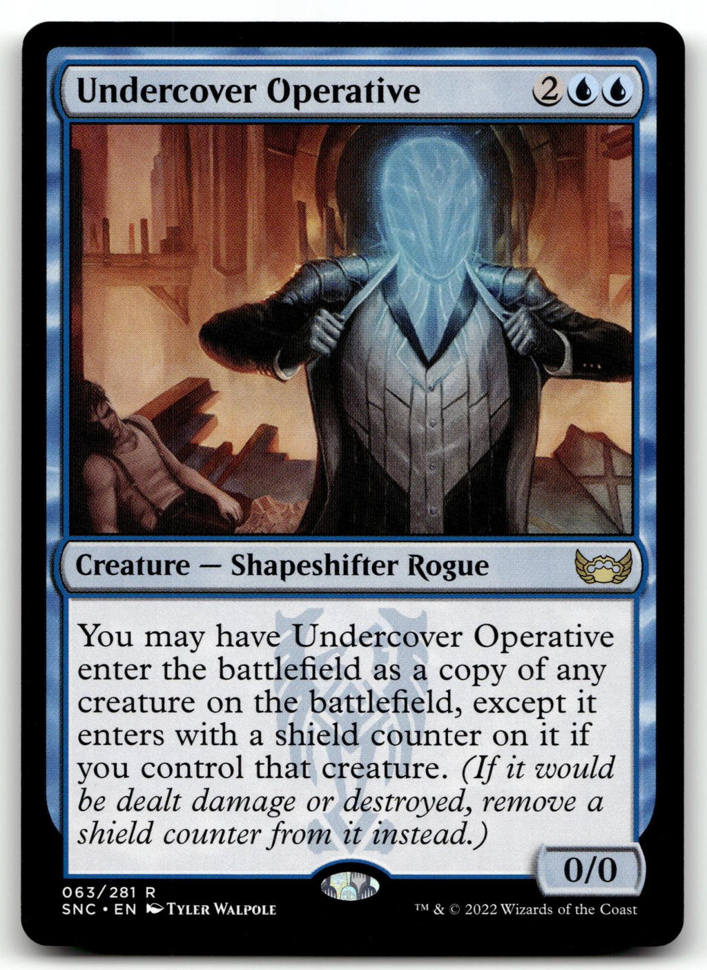 Undercover Operative 63 Rare Streets of New Capenna Magic: The Gathering NM