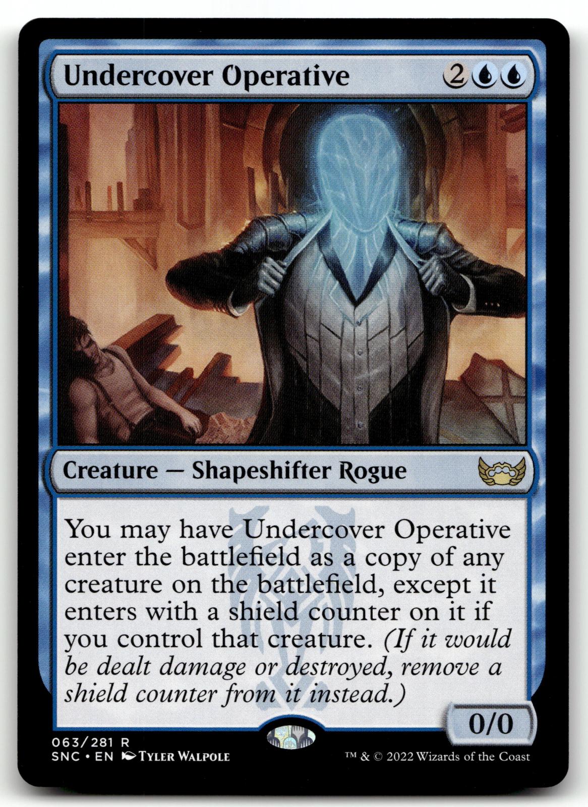 Undercover Operative 63 Rare Streets of New Capenna Magic: The Gathering NM