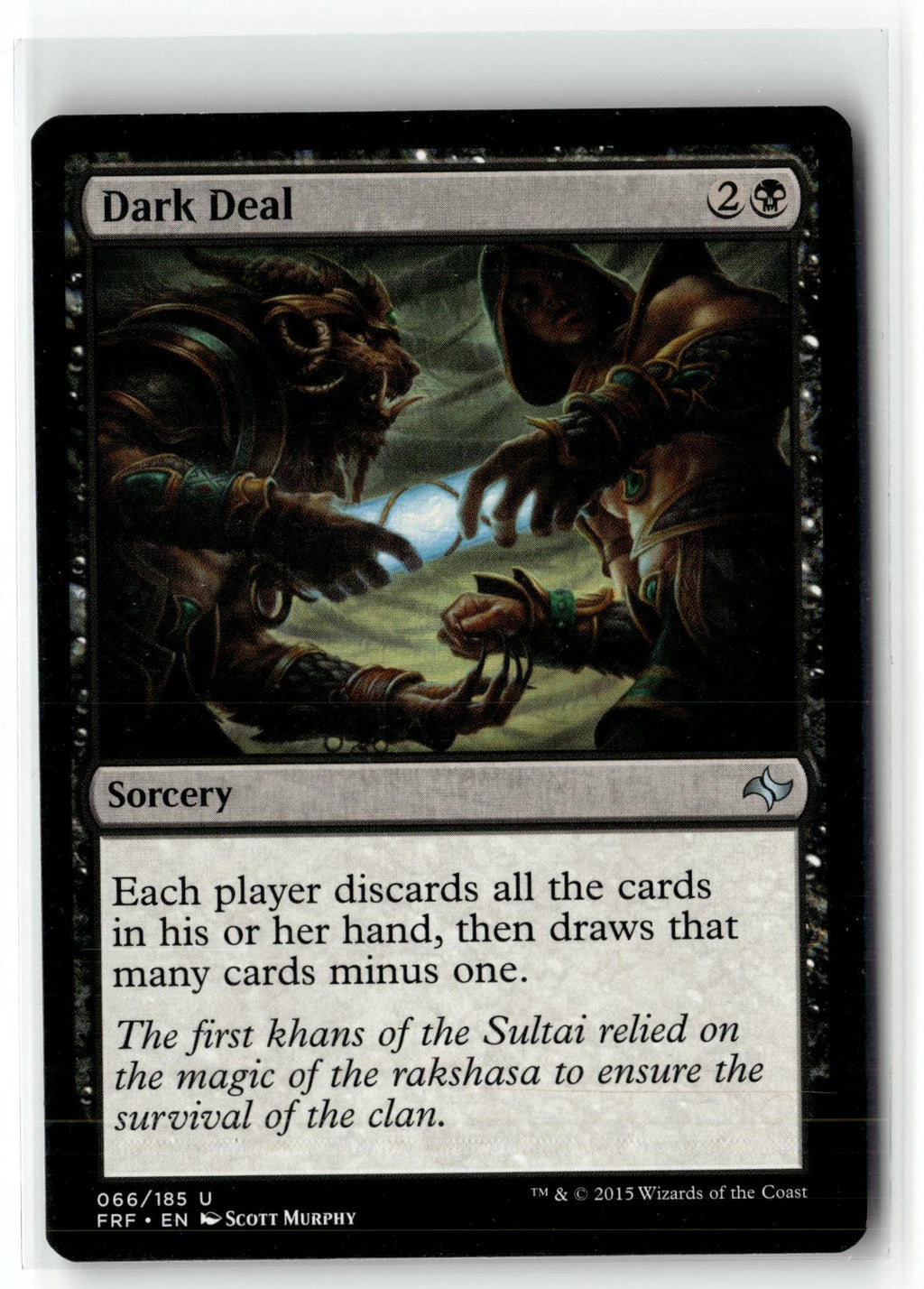 Dark Deal 66 Uncommon Fate Reforged Magic: The Gathering Near Mint