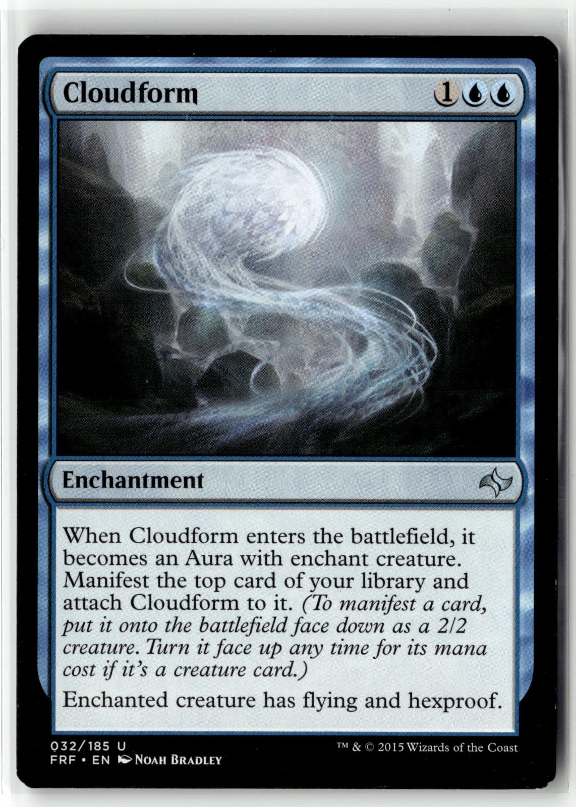 Cloudform 32 Uncommon Fate Reforged Magic: The Gathering Near Mint