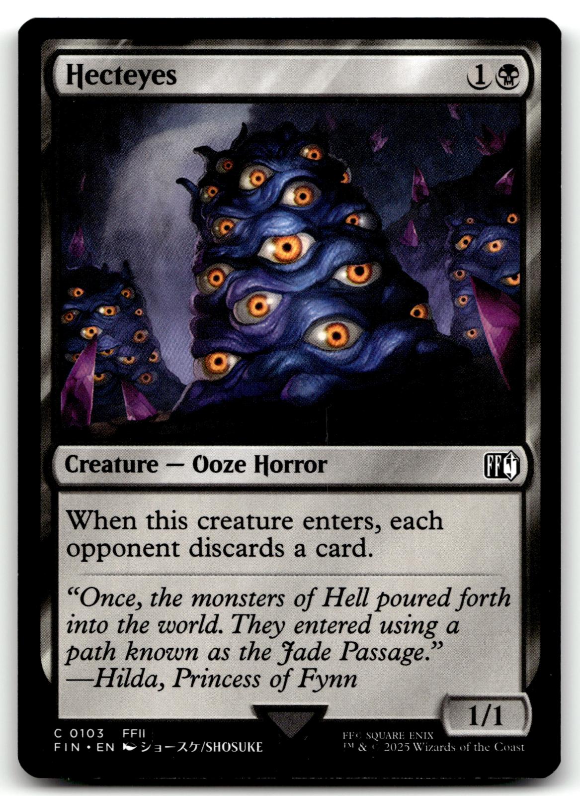 Hecteyes 103 Common FINAL FANTASY Magic: The Gathering Near Mint