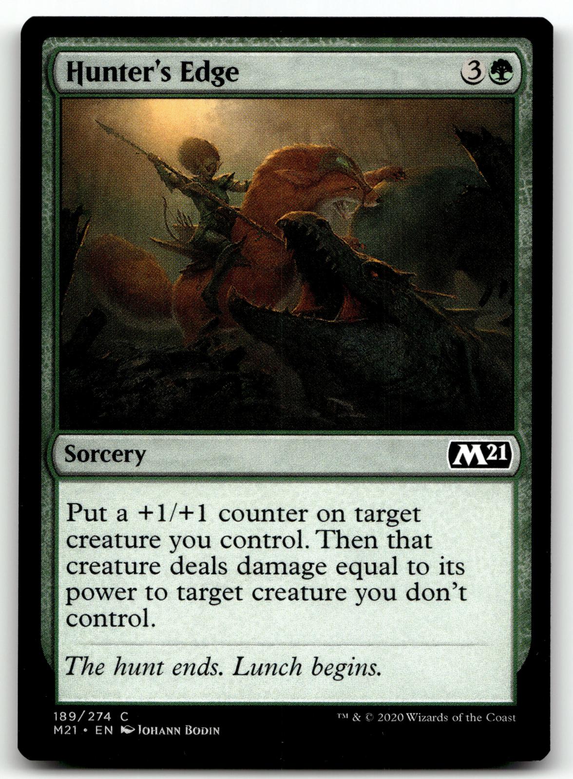 Hunter's Edge 189 Common Core Set 2021 Magic: The Gathering Near Mint