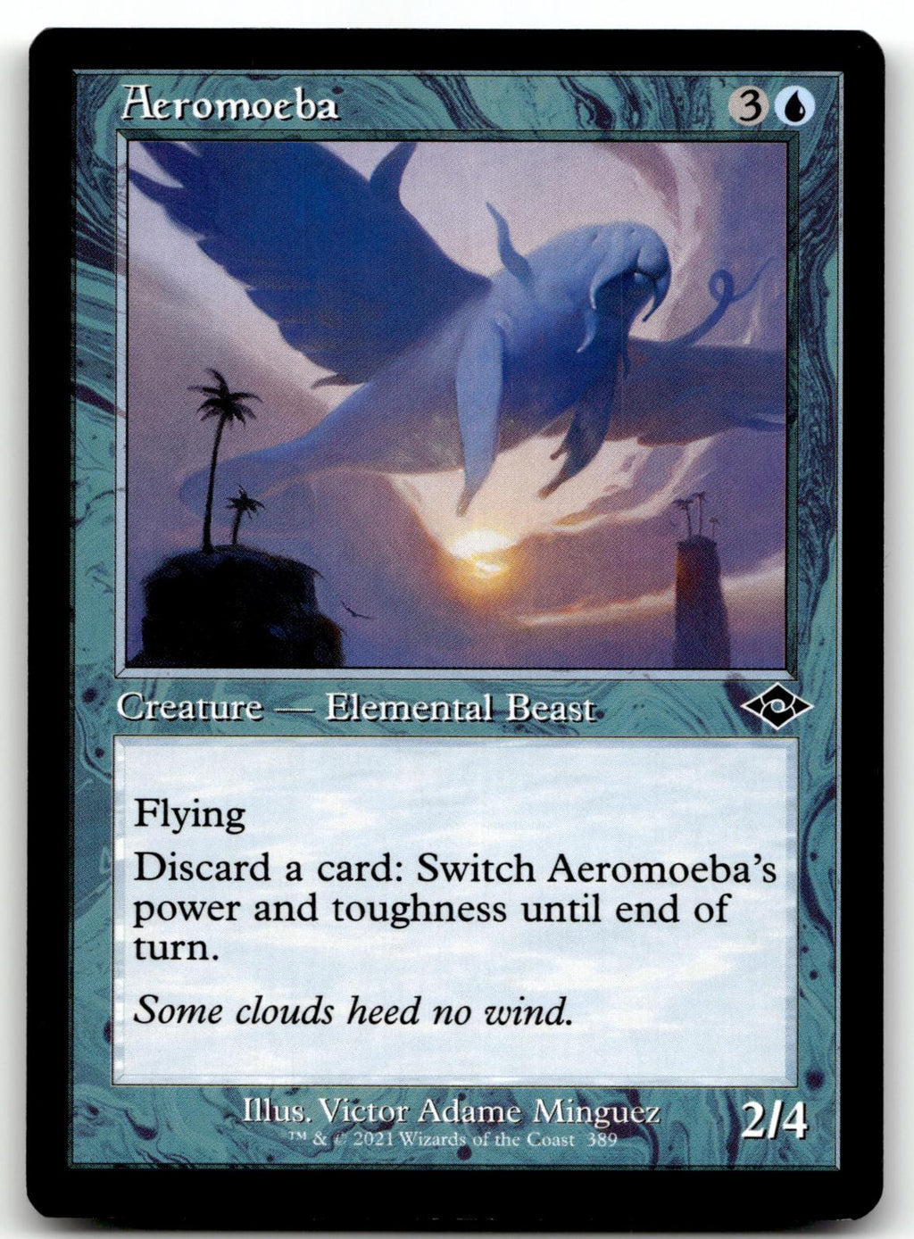 Aeromoeba (Retro Frame) 389 Common Modern Horizons 2 Magic: The Gathering NM
