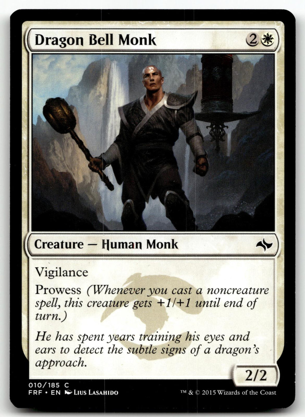 Dragon Bell Monk 10 Common Fate Reforged Magic: The Gathering Near Mint