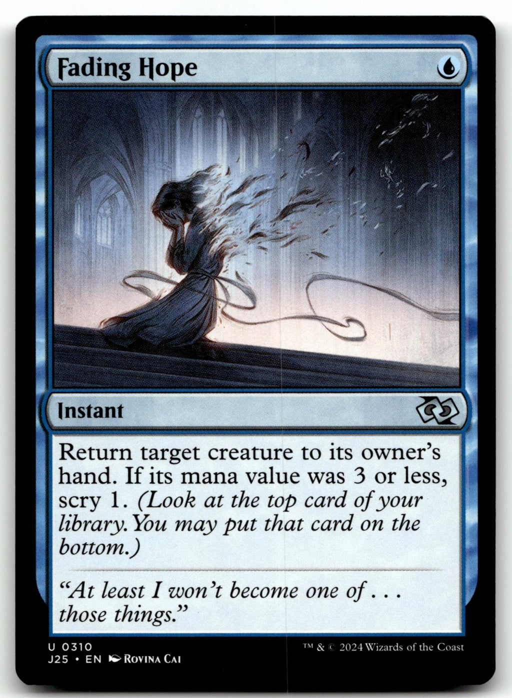 Fading Hope 310 Uncommon Foundations Jumpstart Magic: The Gathering Near Mint