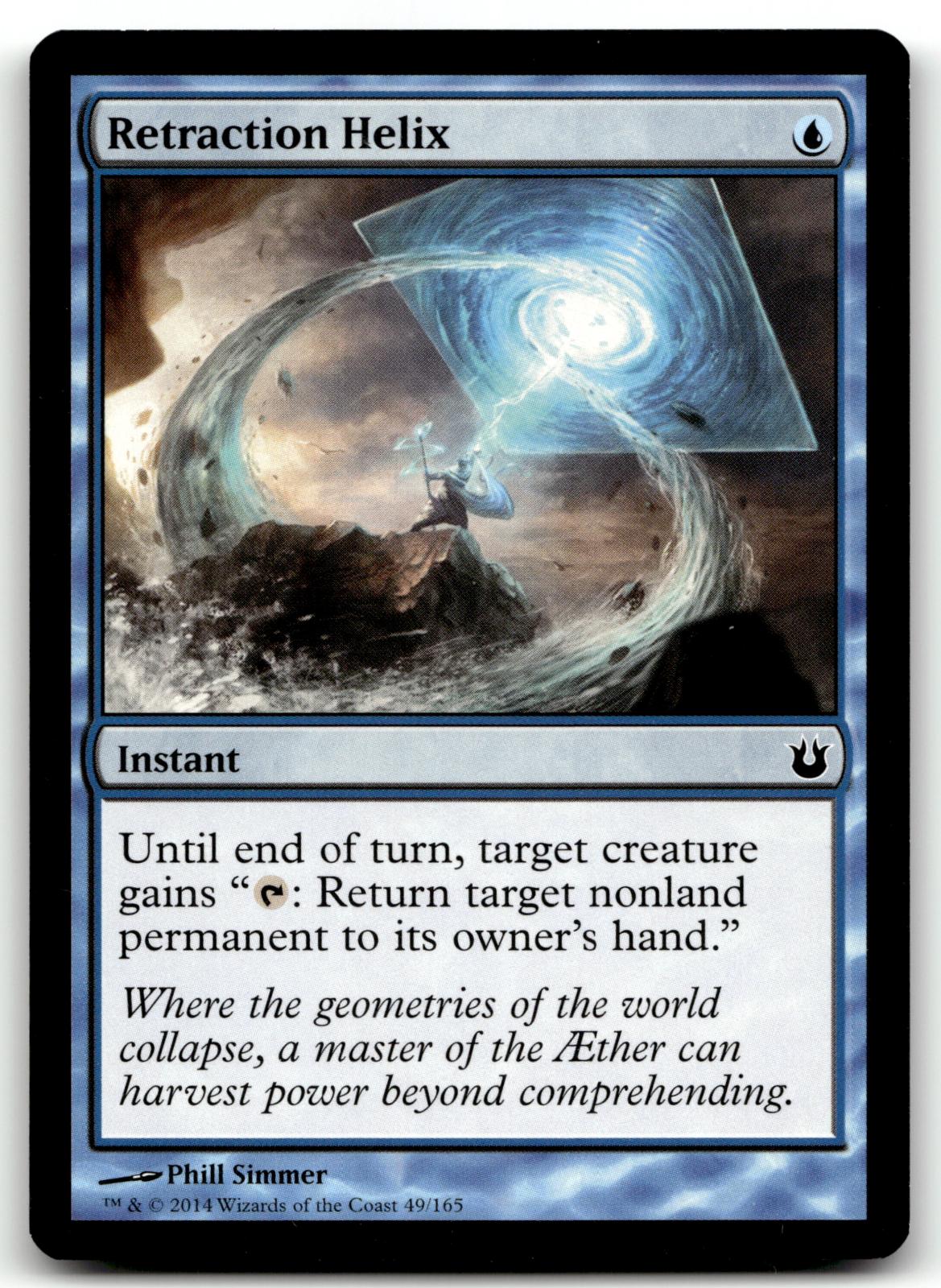 Retraction Helix 49 Common Born of the Gods Magic: The Gathering Near Mint